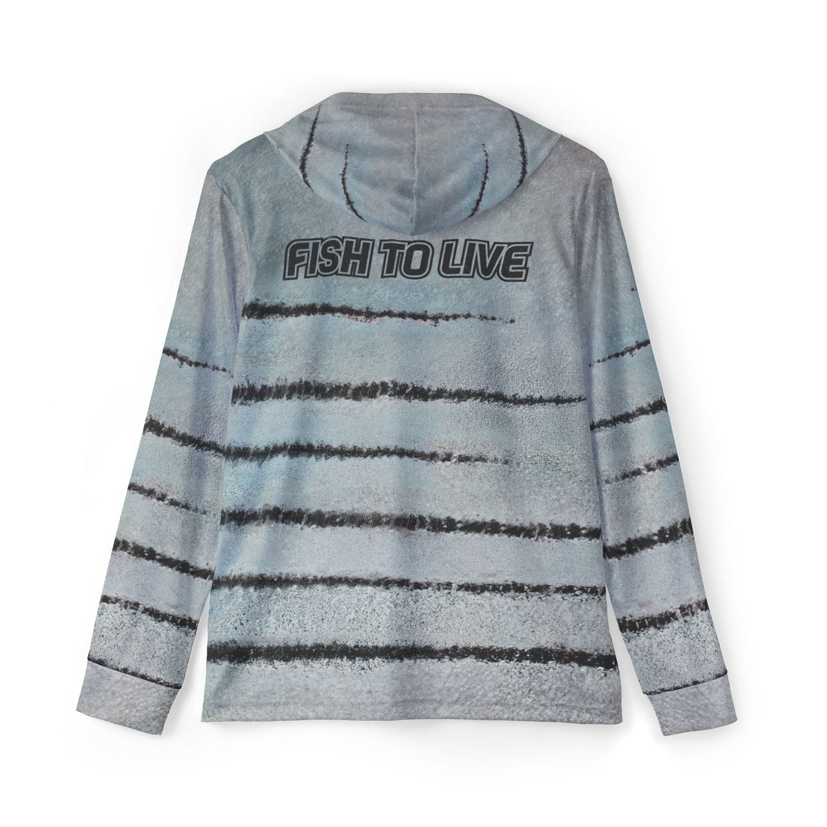 All Over Prints XS Fishaholic Striper Bass Salt Skins Apparel