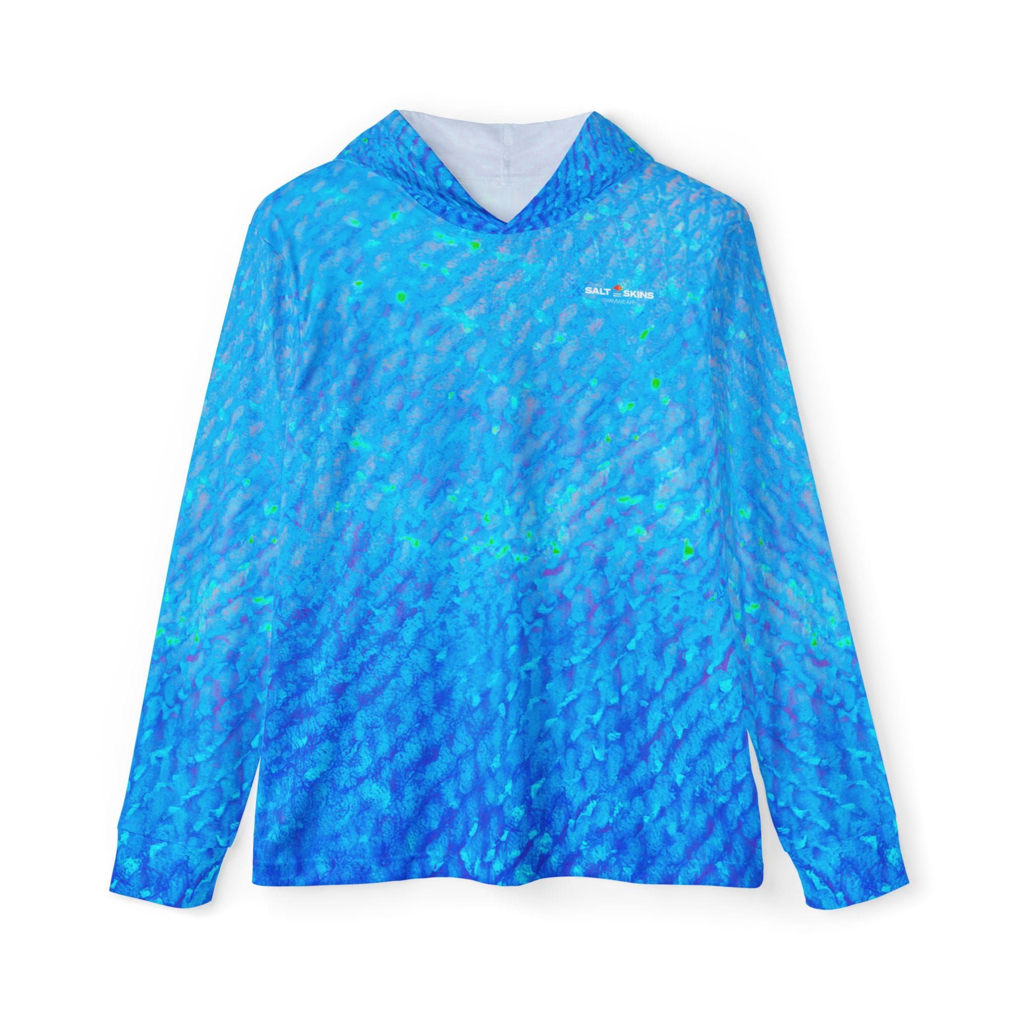 Men's Performance Hoodie Blue / XS Deep Blue Water Camo Performance Hoodie Salt Skins