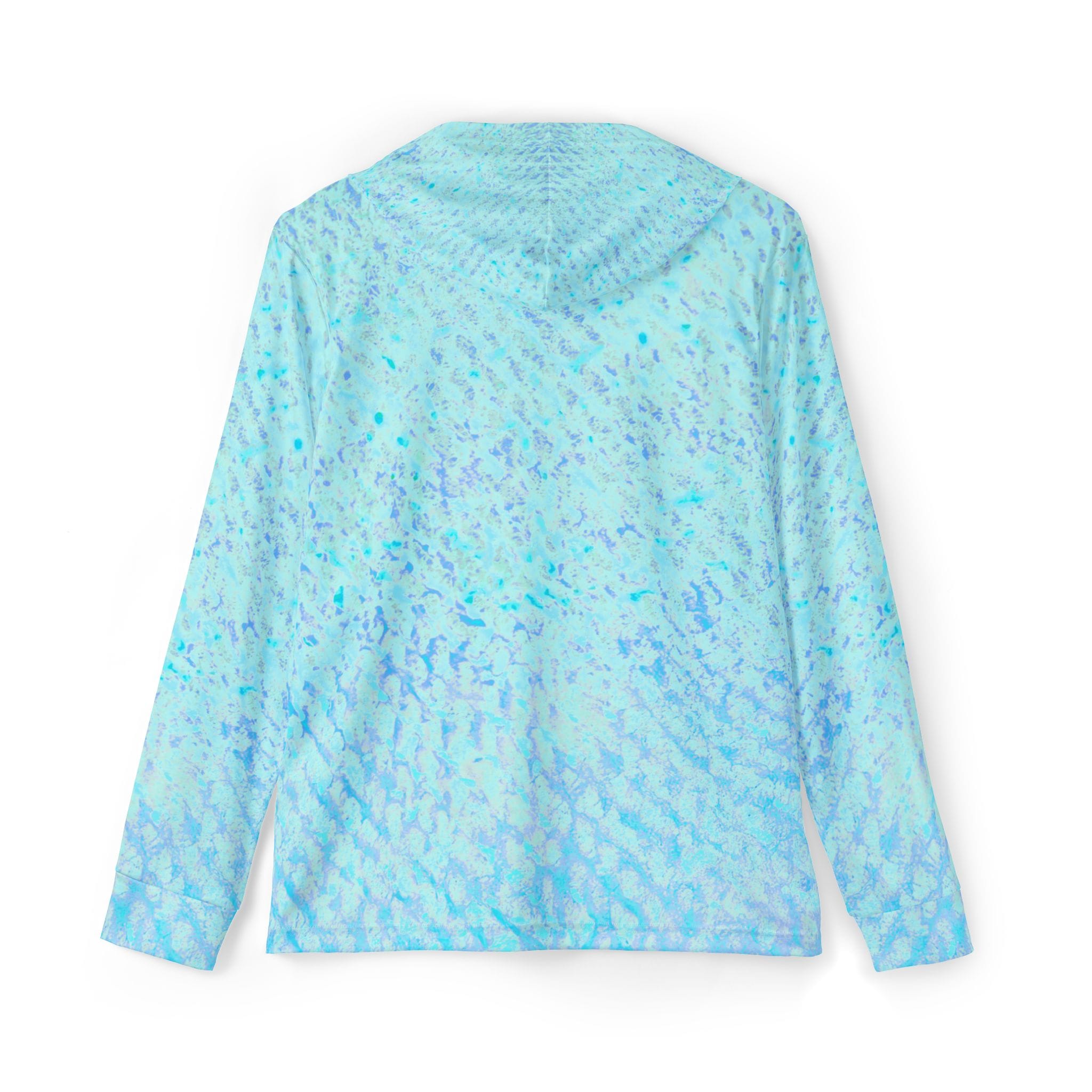 Men's Performance Hoodie Salty Blue / XS Salty Blue Sky Water Camo Performance Hoodie Salt Skins