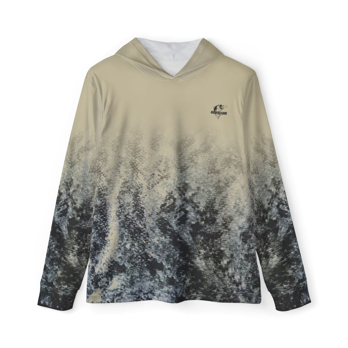 Men's Performance Hoodie Sand / XS Fishaholic Gag Camo Salt Skins