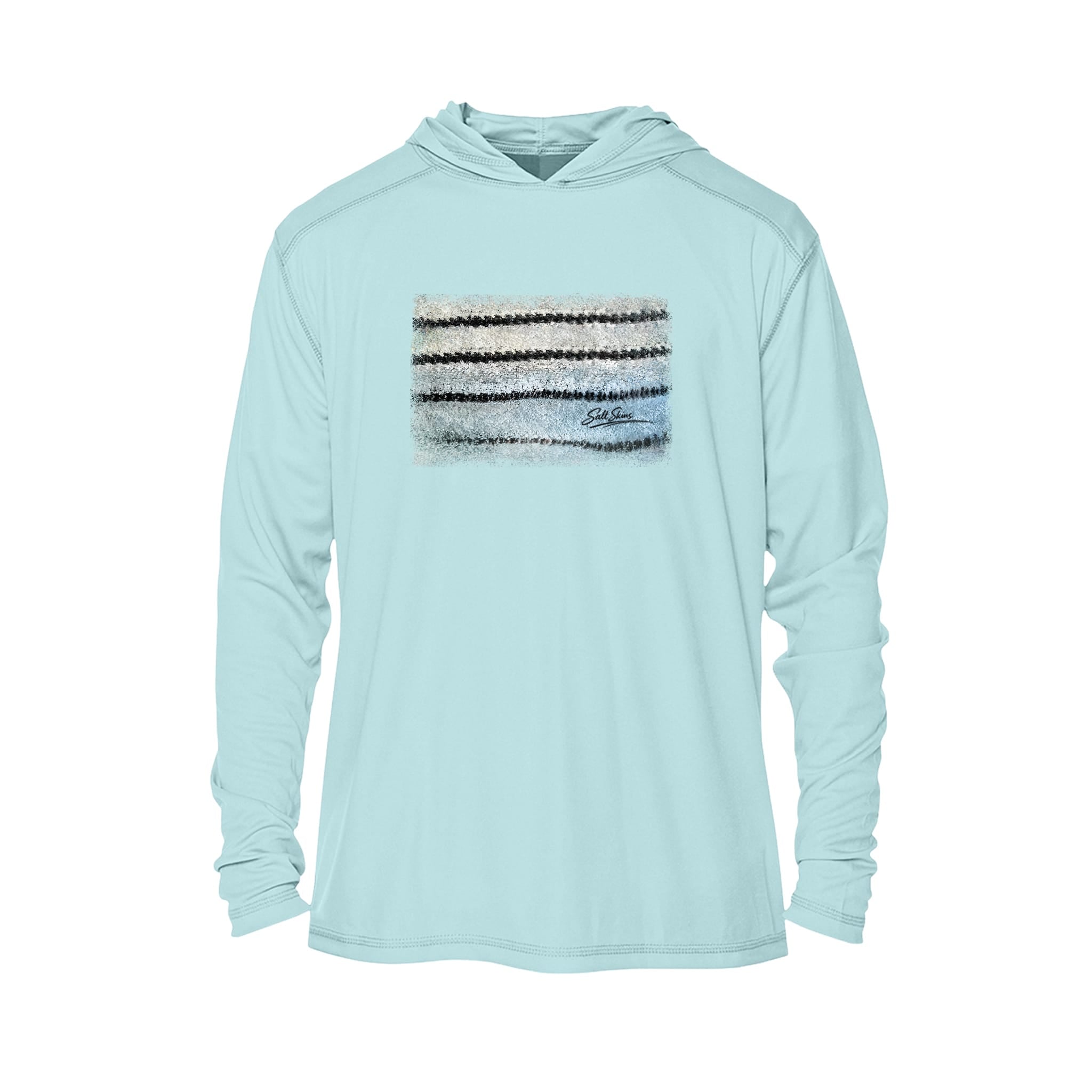 Printify Hoodie NEW Hybrid Striper Series Men's Performance Hoodie