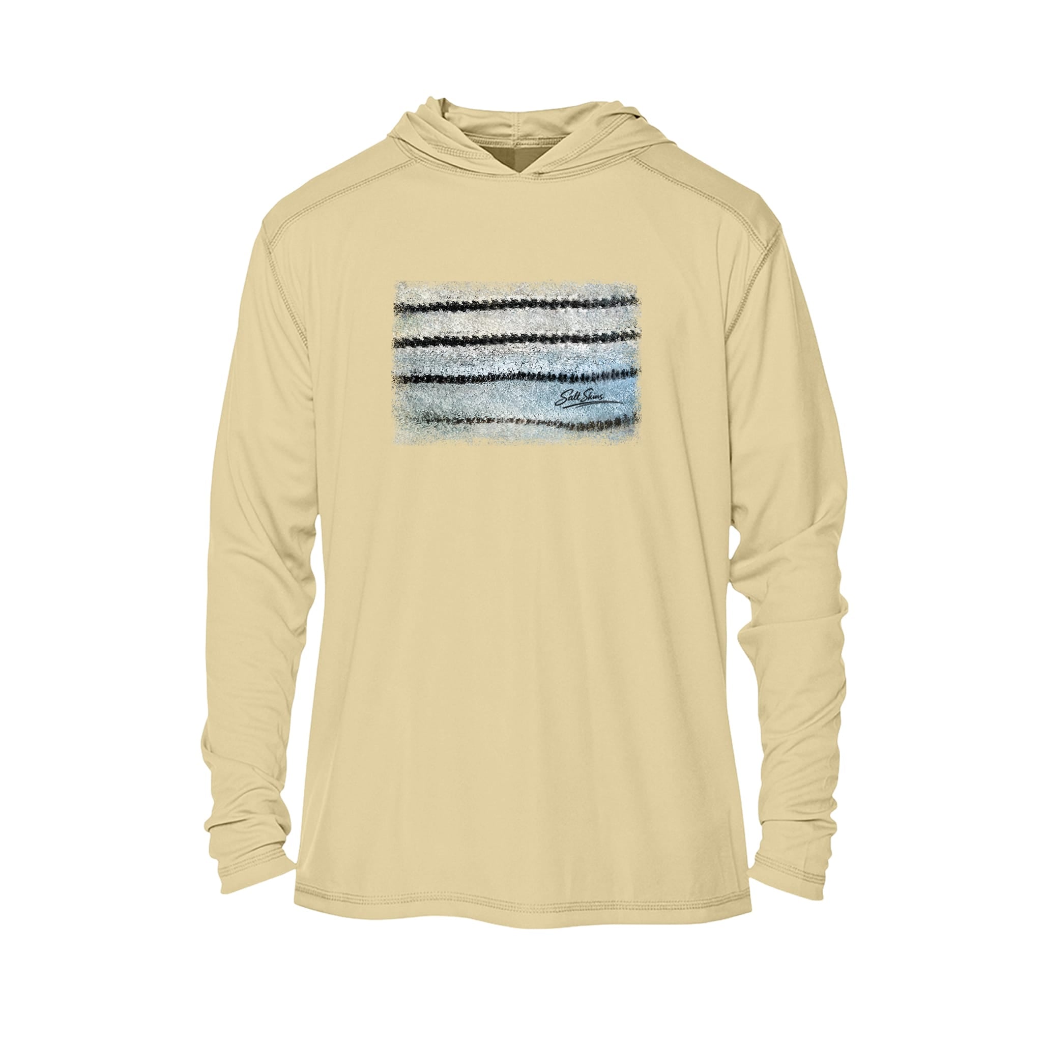 Printify Hoodie NEW Hybrid Striper Series Men's Performance Hoodie