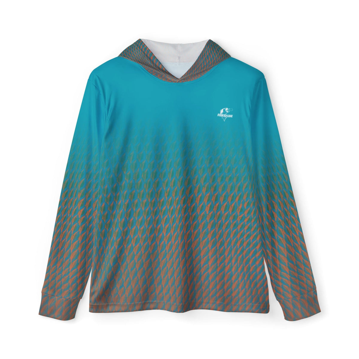 Men's Performance Hoodie XS / Water Green Fish-to-Live Mangrove Snapper Performance Hoodie Salt Skins Apparel