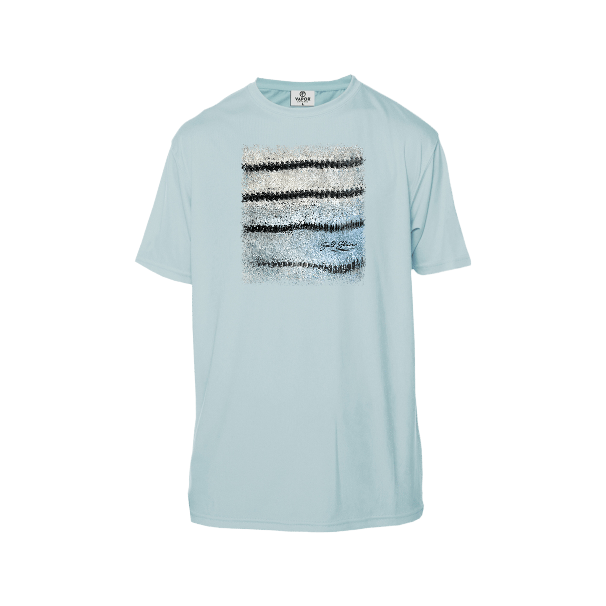 Printify Men's Performance T-Shirt Artic Blue / XS NEW Hybrid Striper Men's Performance T-Shirt