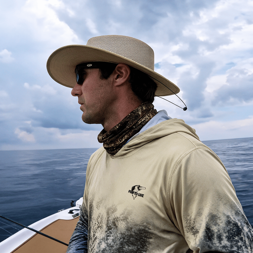 Neck Gaiter Fishaholic Goliath Neck Gaiter Salt Skins