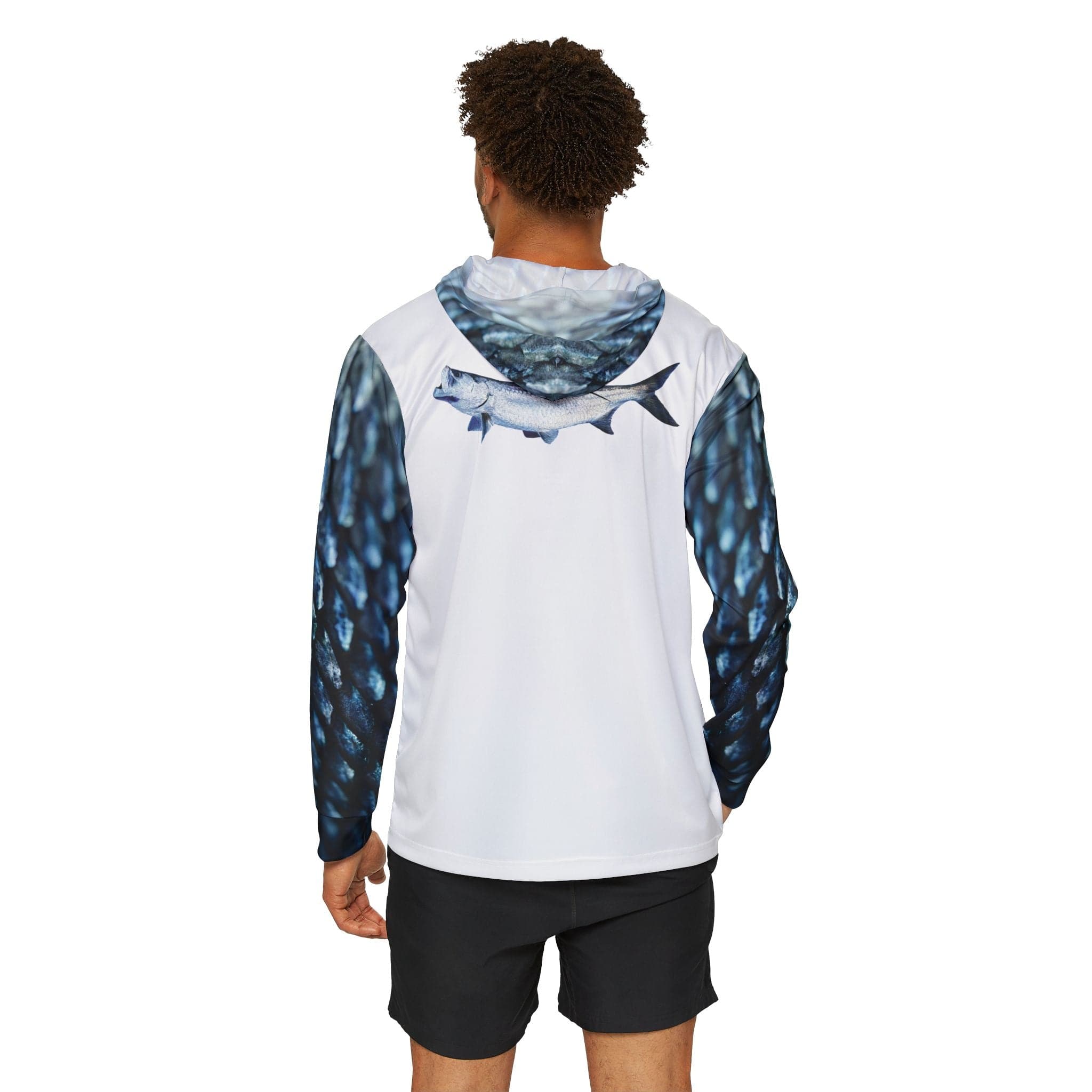 Printify All Over Prints Blue Tarpon Captains Series II - The Ultimate Performance Men's Long Sleeve Fishing Shirt