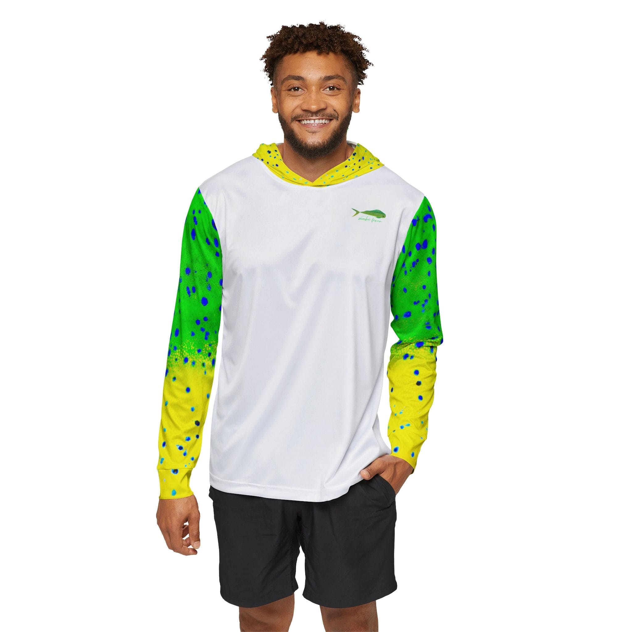 Printify All Over Prints Mahi Captains Series III - The Ultimate Performance Men's Long Sleeve Fishing Shirt