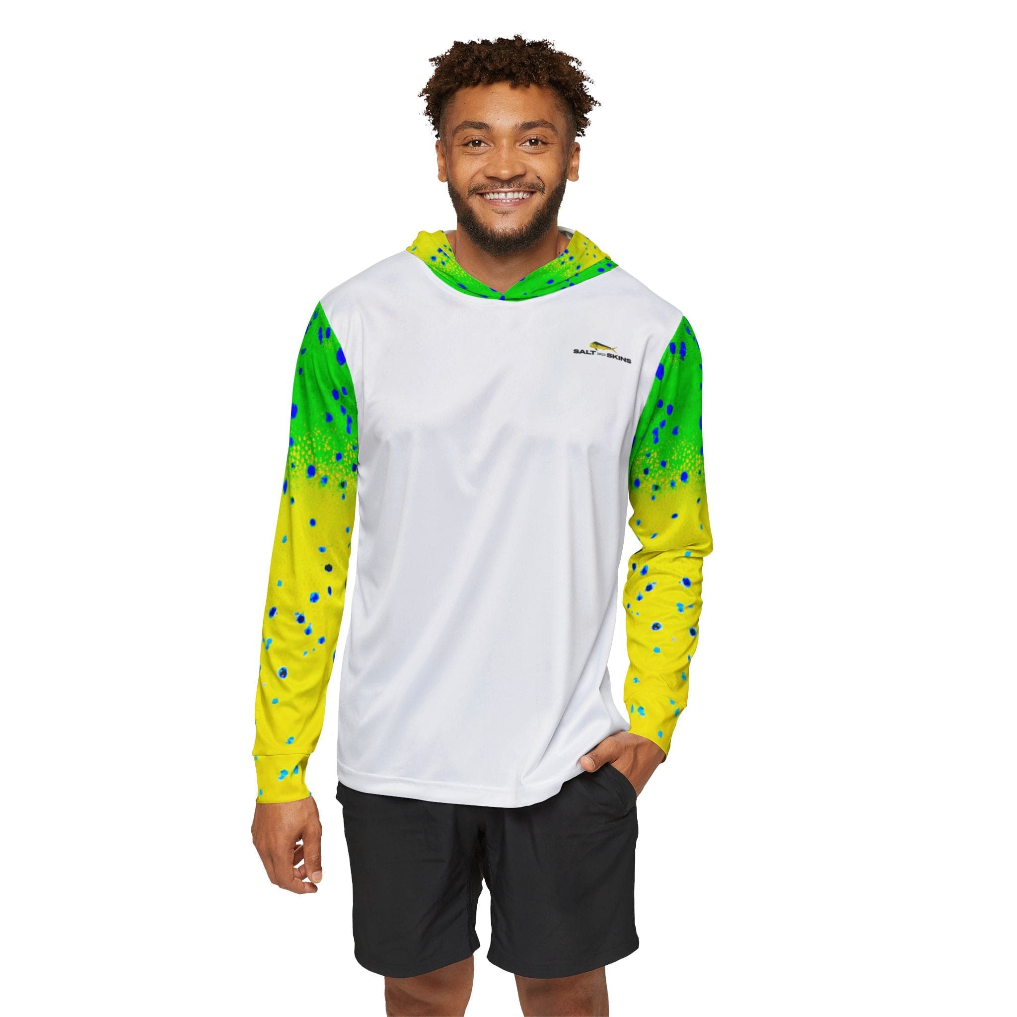 Printify All Over Prints New Mahi Captains Series - The Ultimate Performance Men's Long Sleeve Fishing Shirt