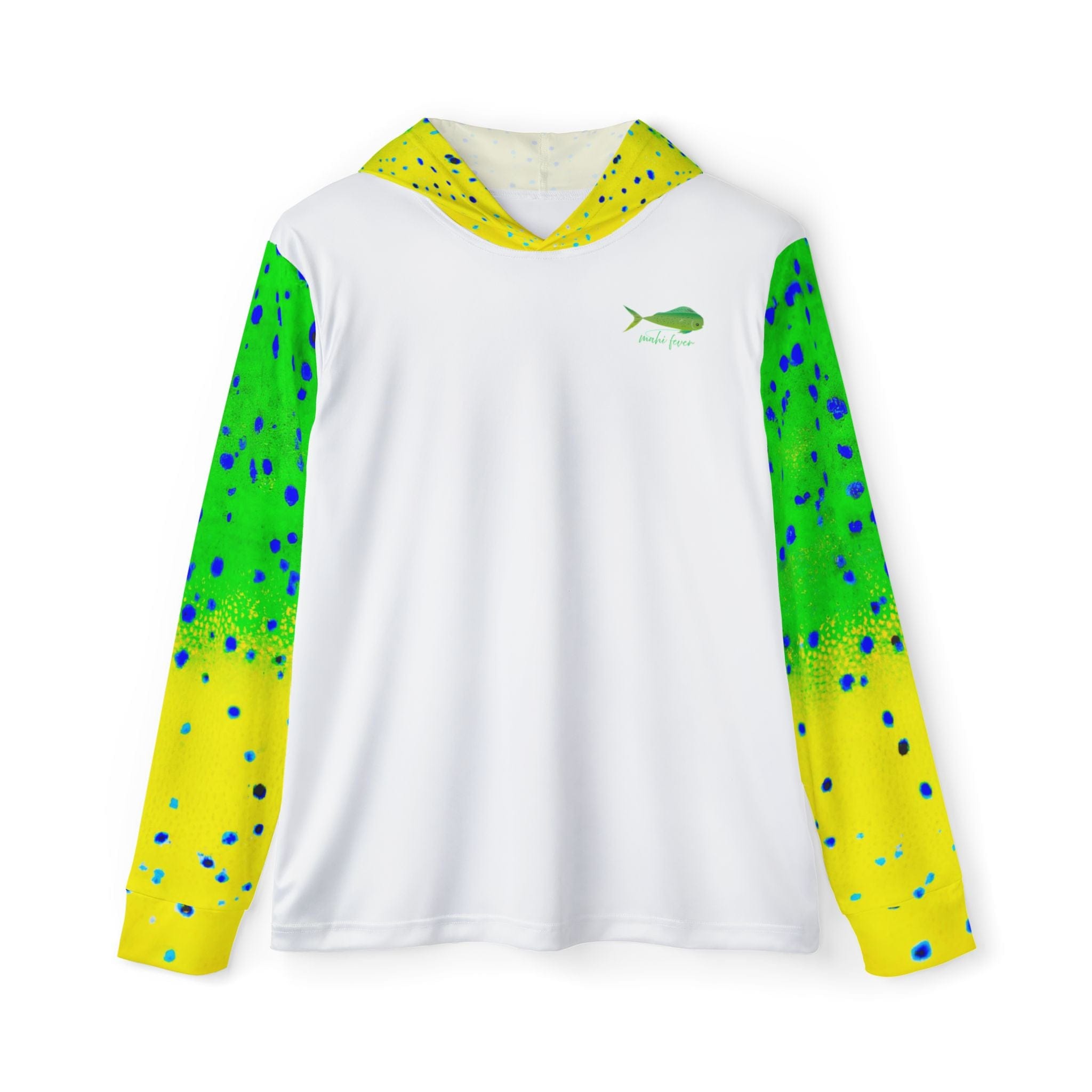 Printify All Over Prints XS Mahi Captains Series III - The Ultimate Performance Men's Long Sleeve Fishing Shirt