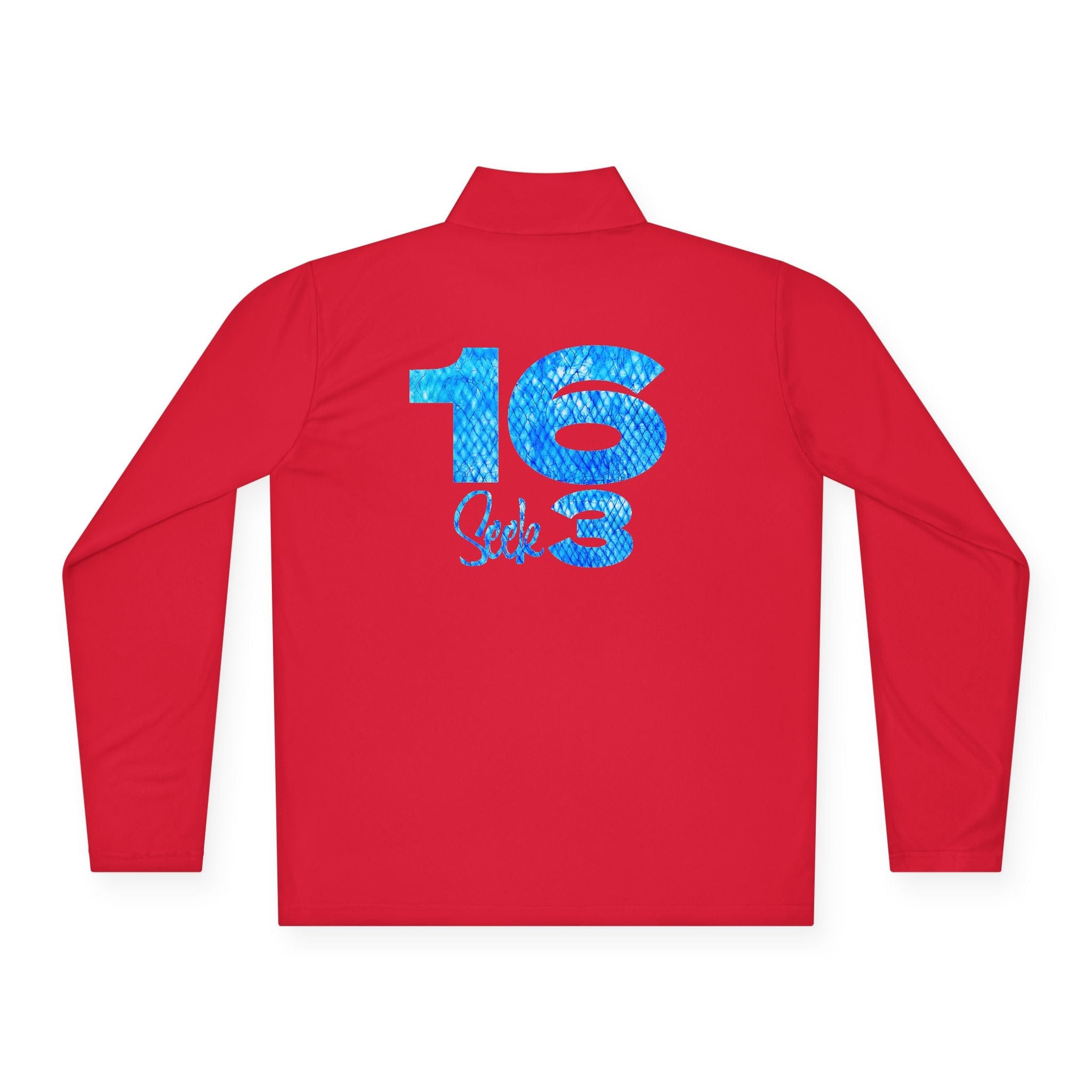Printify Long-sleeve Seek 3:16 Soft Touch Performance Unisex Quarter Zip