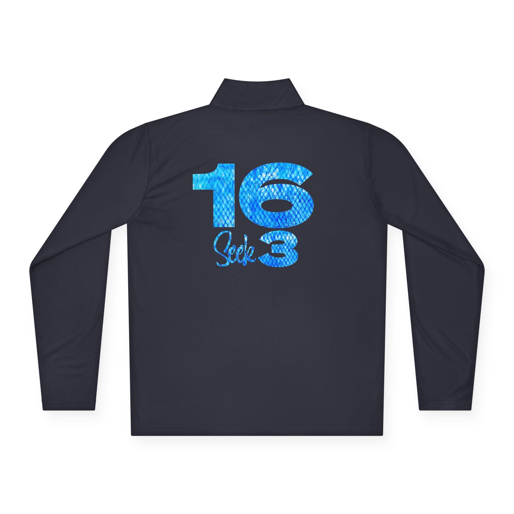 Printify Long-sleeve Seek 3:16 Soft Touch Performance Unisex Quarter Zip