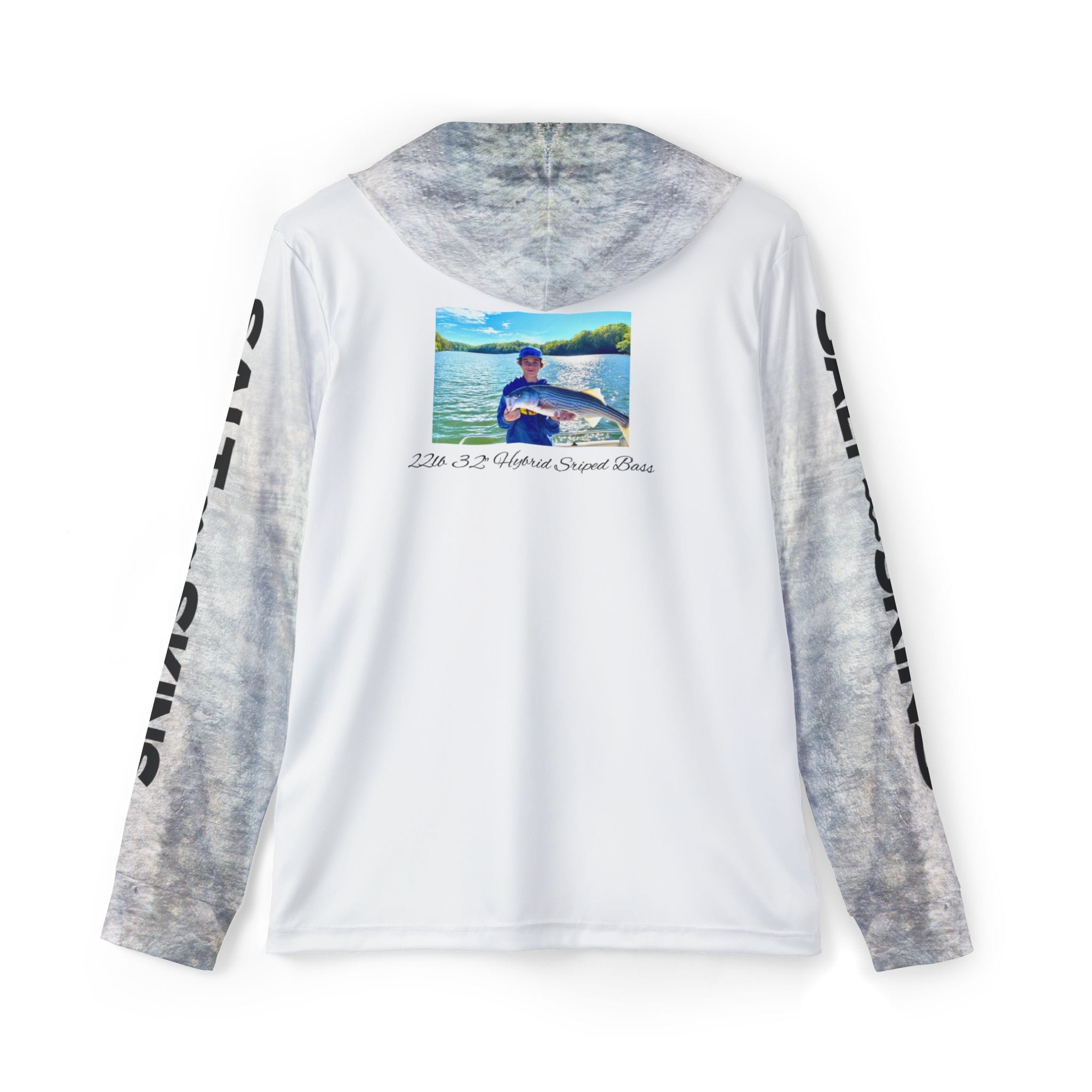 Printify Men's Long Sleeve Hoodie Personal Best Hoodie - Customize Your Hoodie with PB Photo!