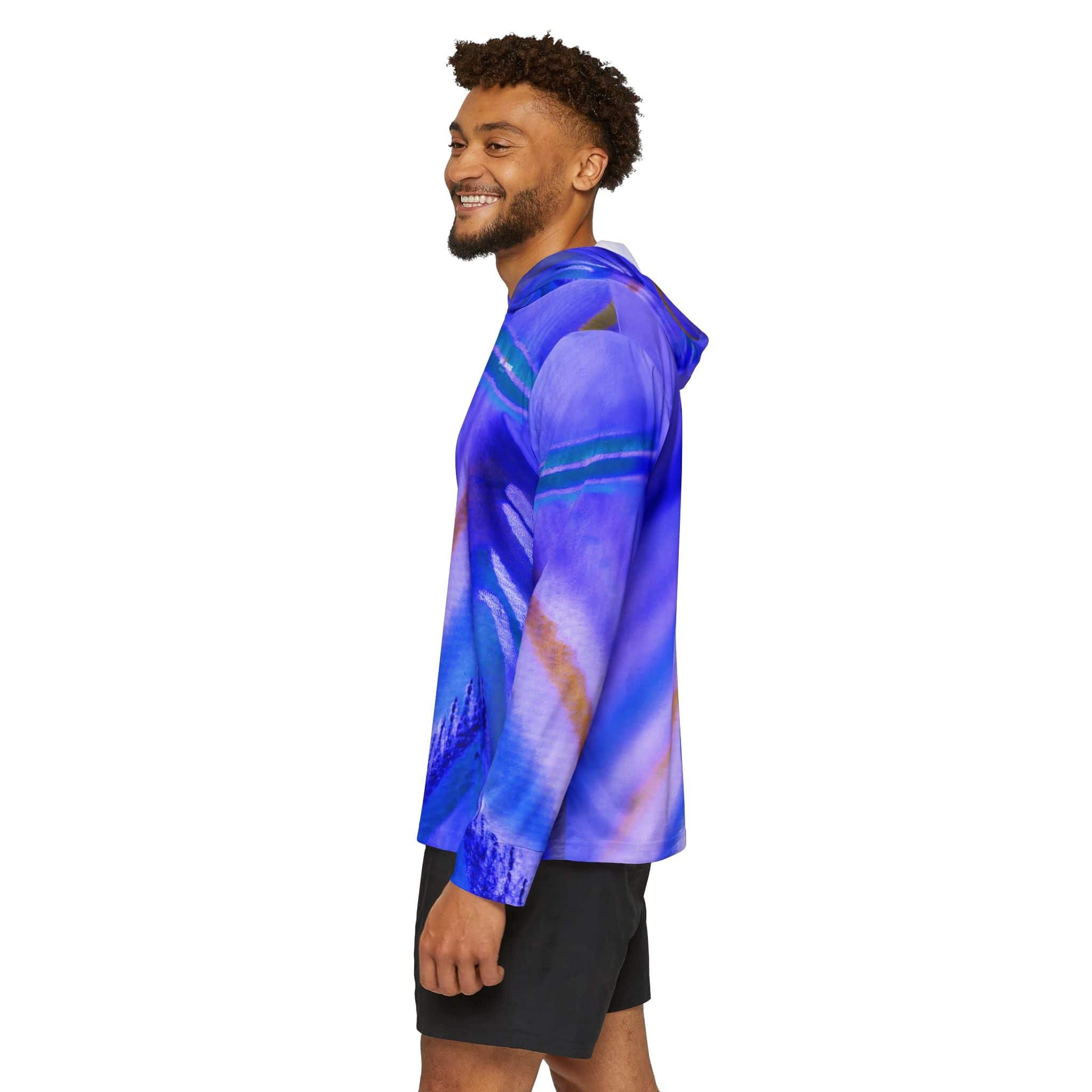 Salt Skins All Over Prints Parrot Reef Dweller - The Ultimate Performance Men's Long Sleeve Fishing Shirt
