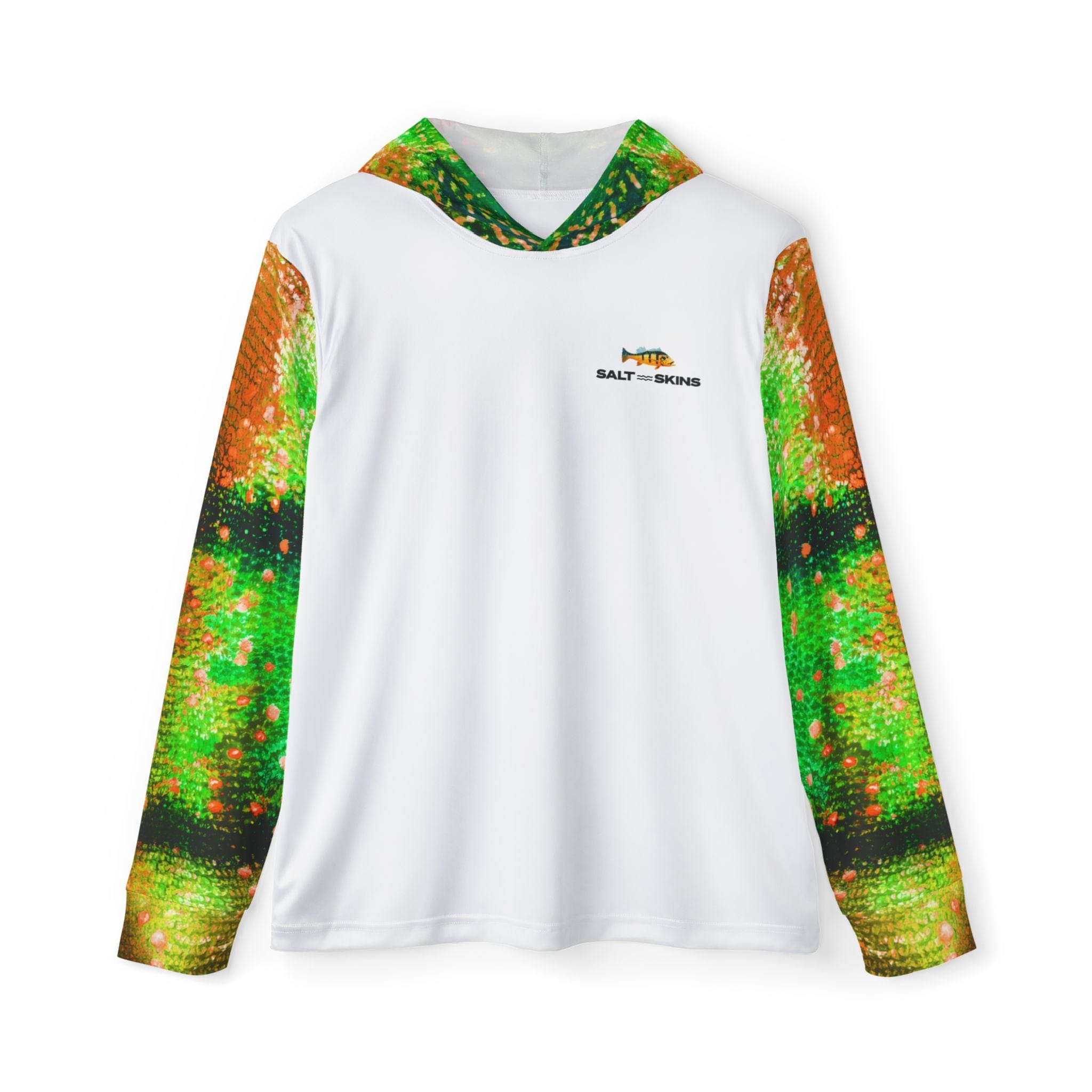 Salt Skins All Over Prints XS / Bright Green Peacock Bass II Ultimate Performance Men's Long Sleeve Fishing Shirt