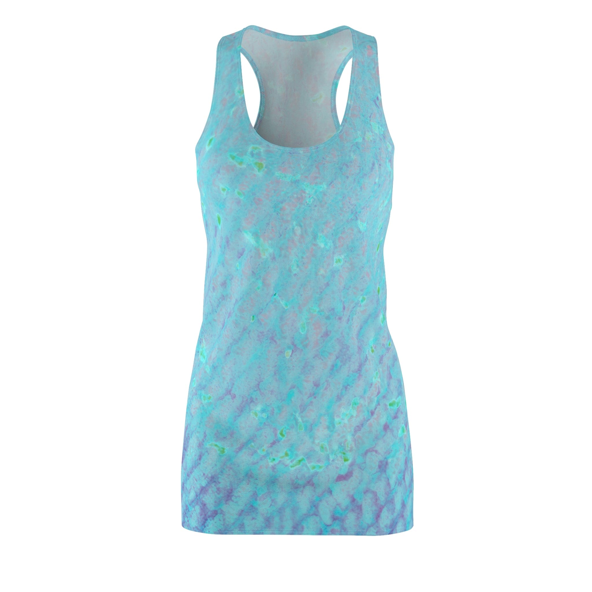 Salt Skins All Over Prints XS / Mint Green Tropical Mint Women's Casual Summer Dress