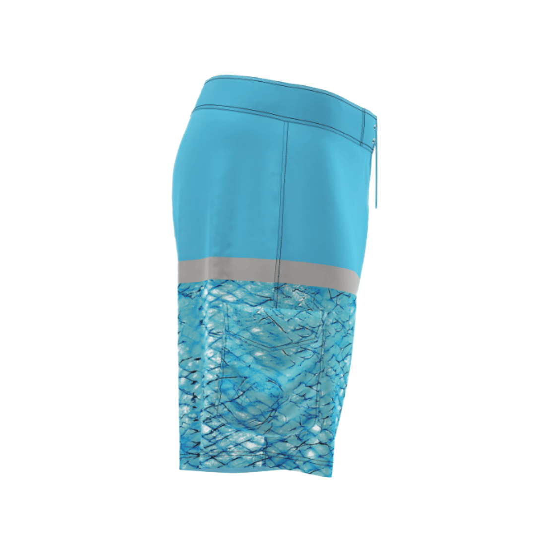 Salt Skins Apparel Men's Waterproof Fishing Shorts Threadfin Herring Men's Waterproof Performance Fishing Shorts