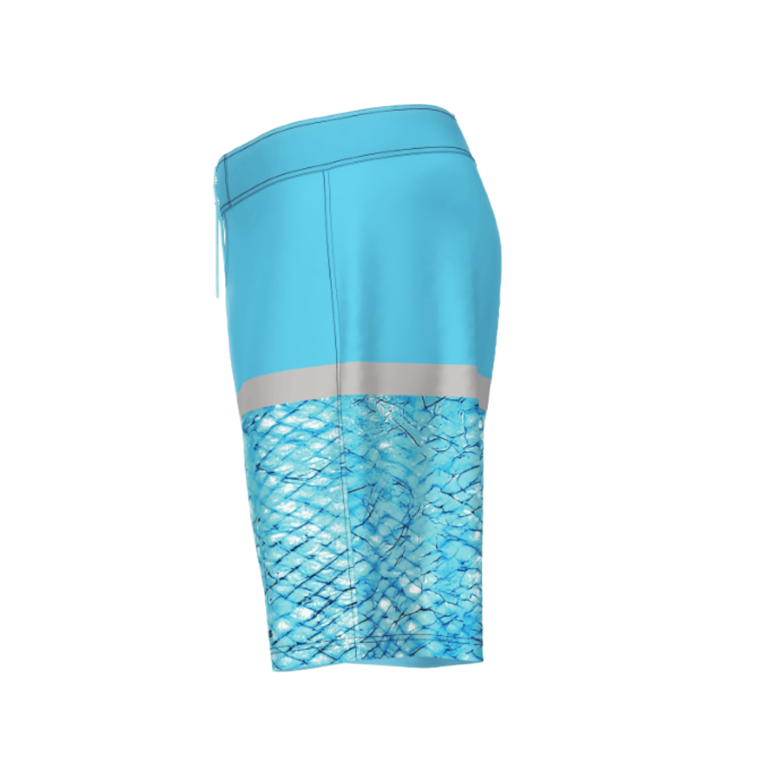 Salt Skins Apparel Men's Waterproof Fishing Shorts Threadfin Herring Men's Waterproof Performance Fishing Shorts
