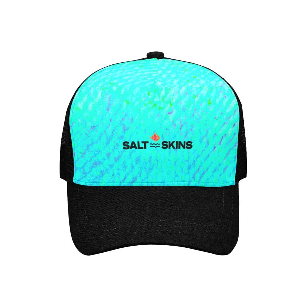 Salt Skins Baseball Style Fishing Hat Seafoam Green Mingy / One size Marine Life Collection Baseball Style Fishing Hat for Men & Women