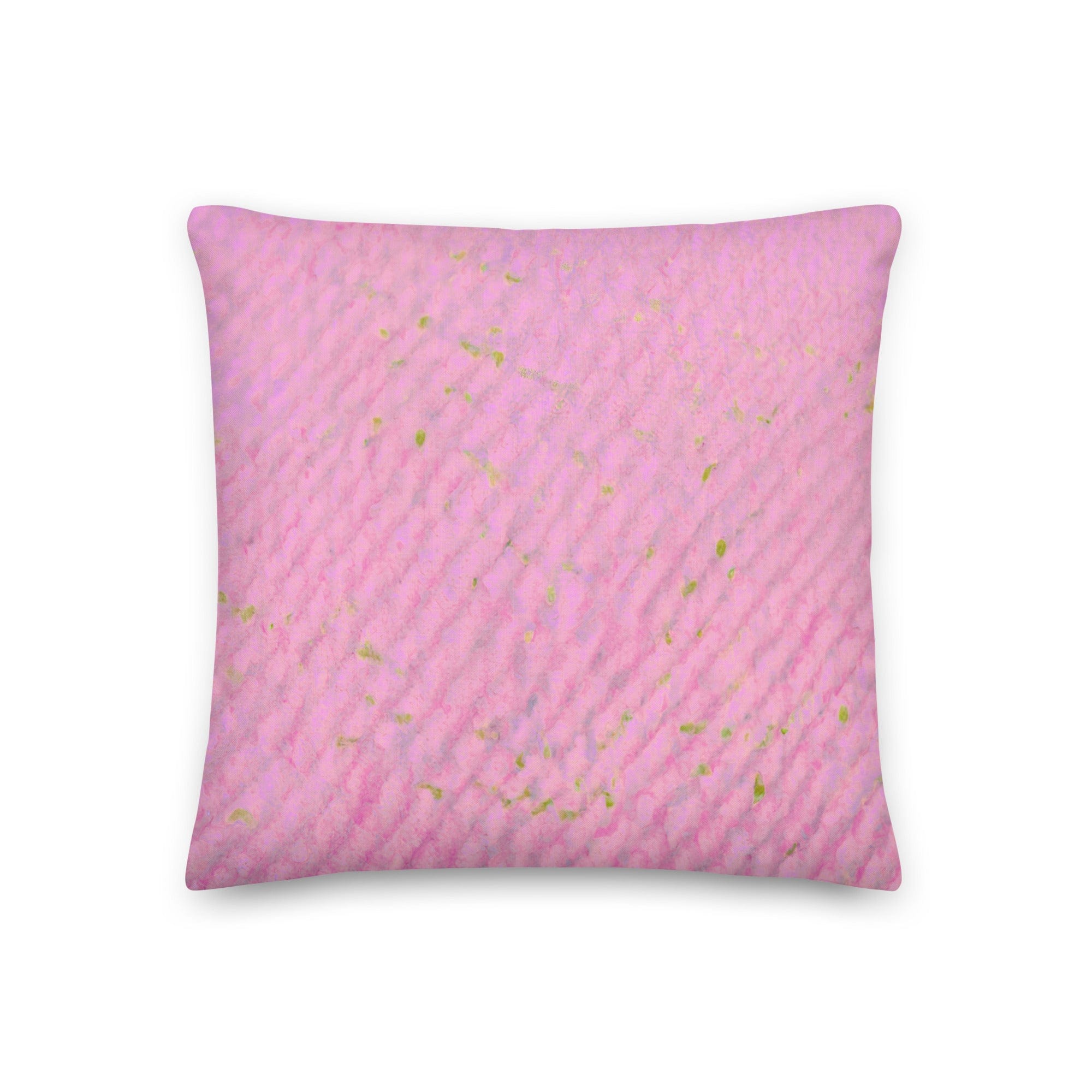 Salt Skins Home Decor 18″×18″ Seaside Pink - Beach House Throw Pillow