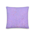 Salt Skins Home Decor 18″×18″ Seaside Purple Coral - Beach House Throw Pillow