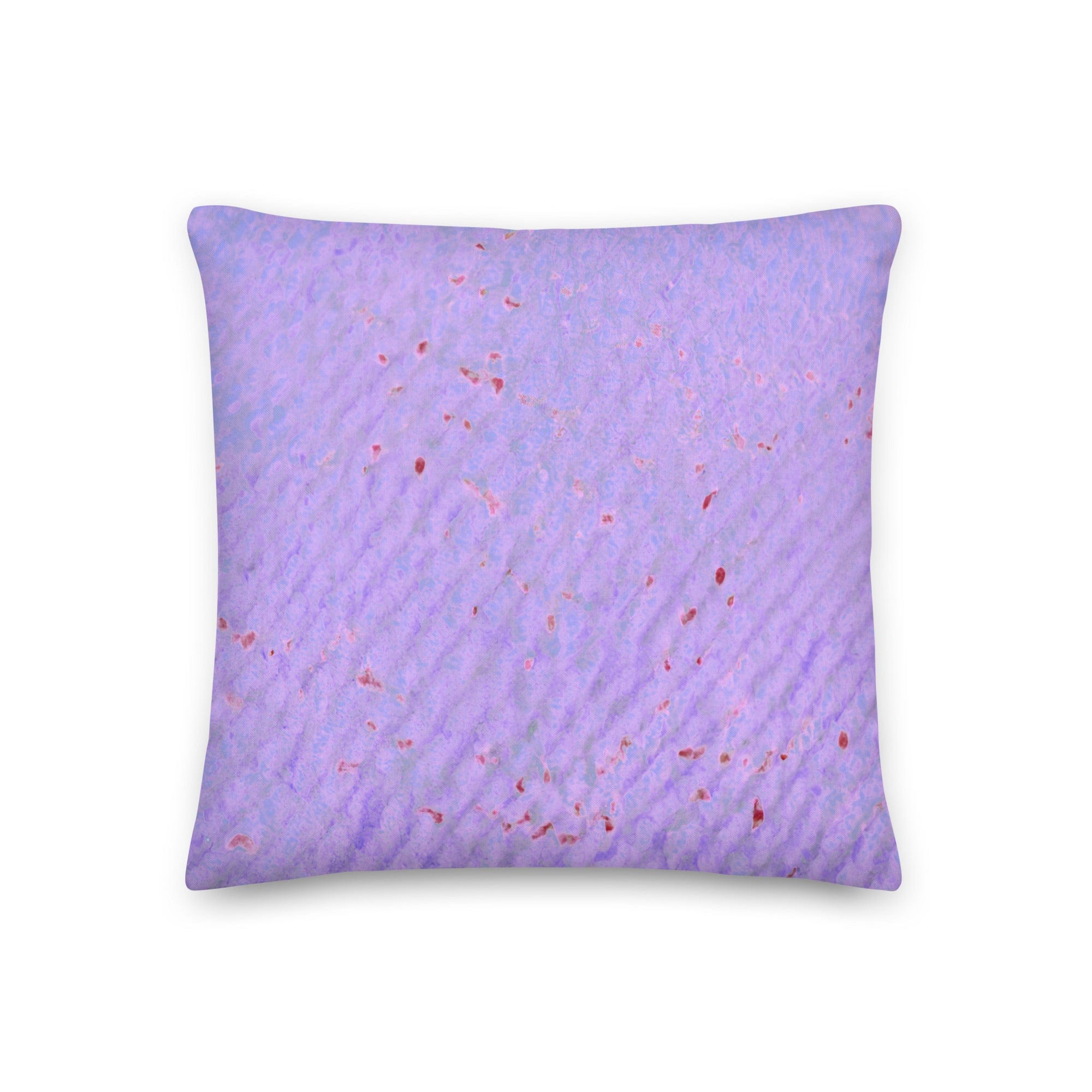 Salt Skins Home Decor 18″×18″ Seaside Purple Coral - Beach House Throw Pillow