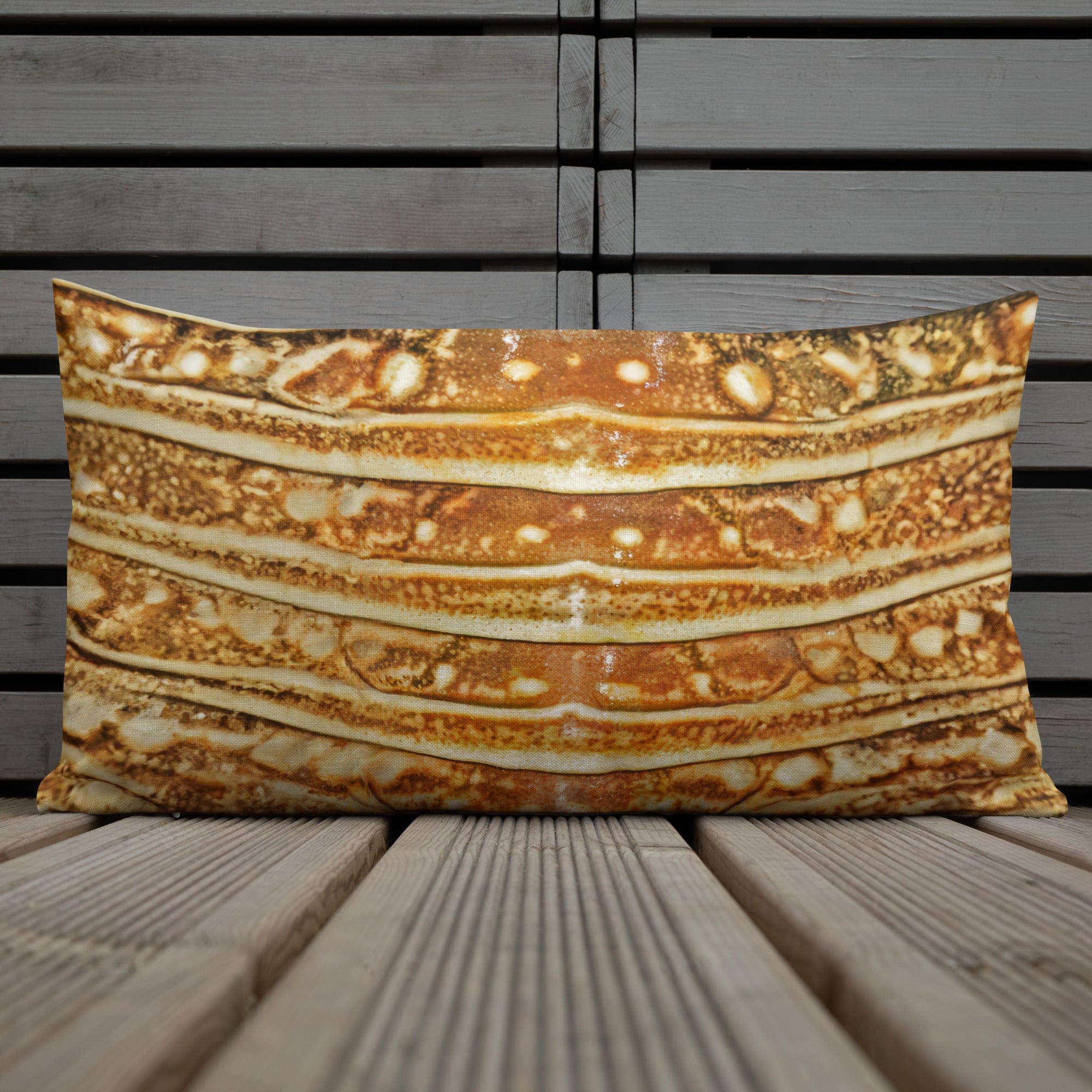 Salt Skins Home Decor 20″×12″ Salt Skins Premium Beach House Pillows - Lobster Series Natural