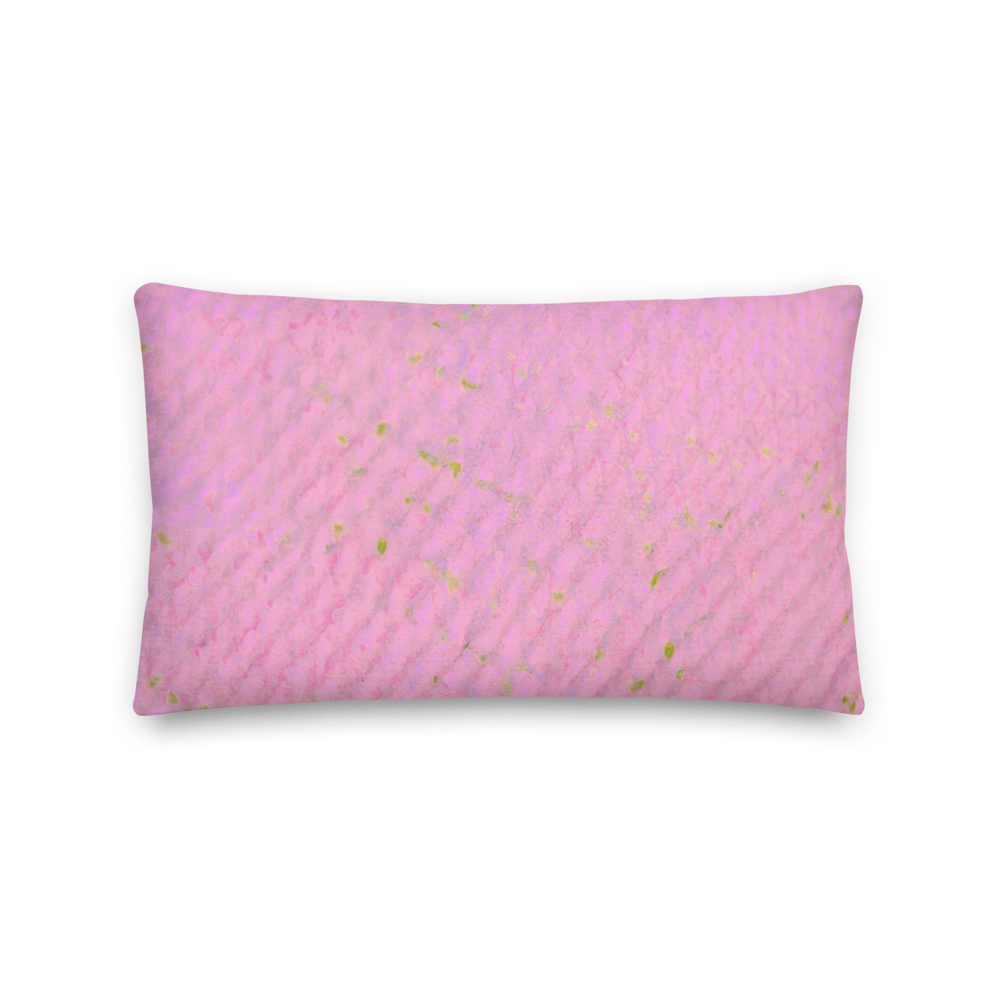 Salt Skins Home Decor 20″×12″ Seaside Pink - Beach House Throw Pillow