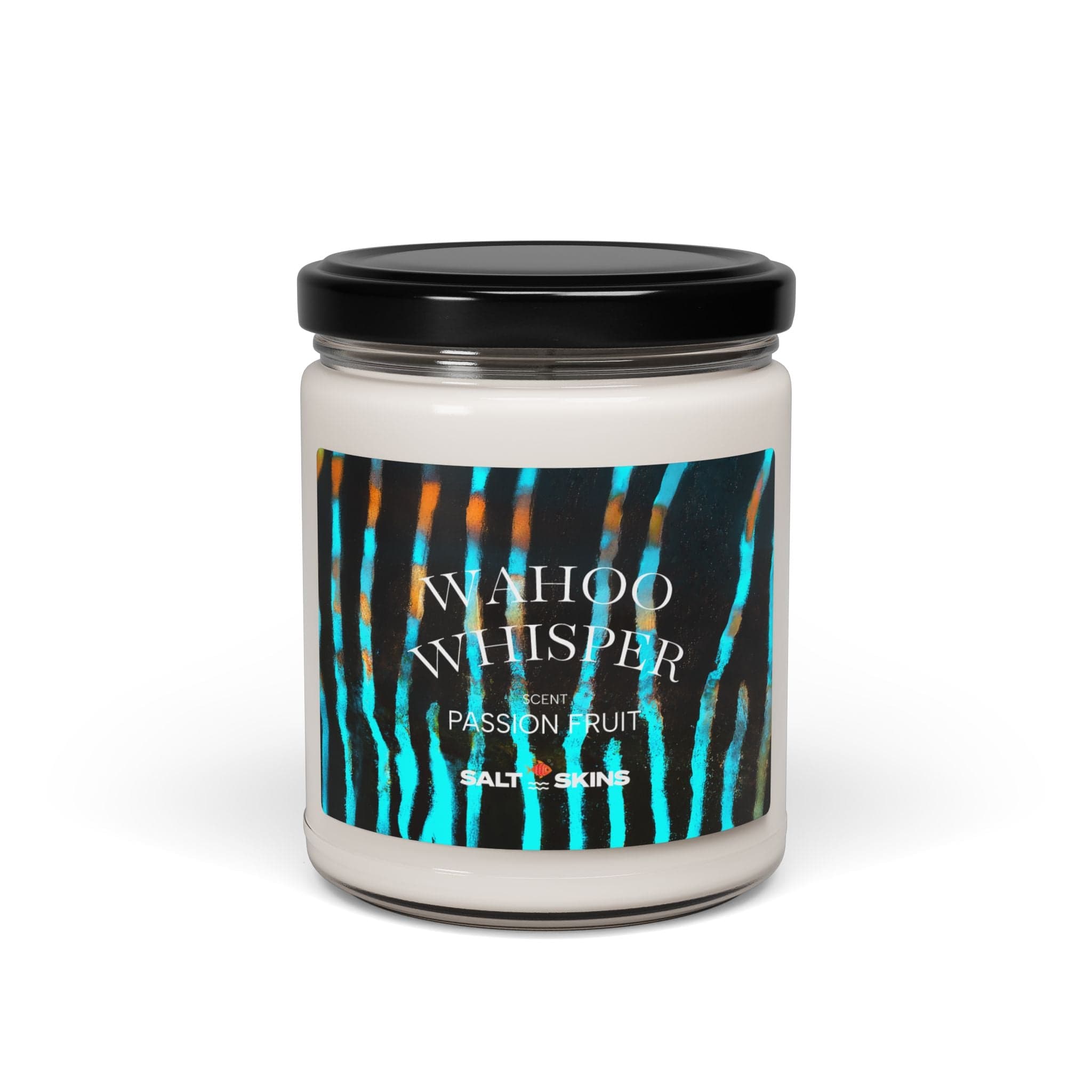 Salt Skins Home Decor Peppered Passionfruit / 9oz Wahoo Whisper Candle - Passion Fruit Scent - Beach House Essentials