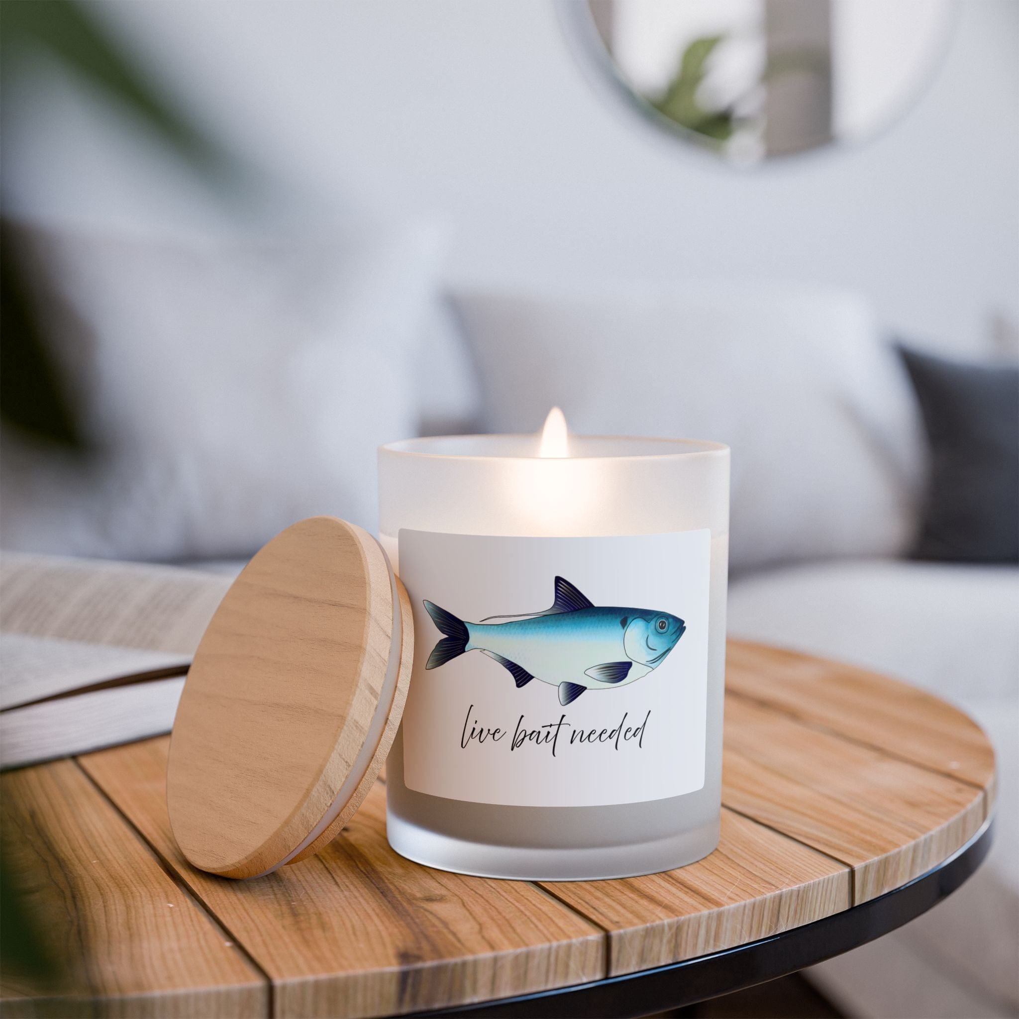 Salt Skins Home Decor Sea Minerals / 11oz Live Bait Needed Sea Minerals Scented Candle - Sea Angler Collection