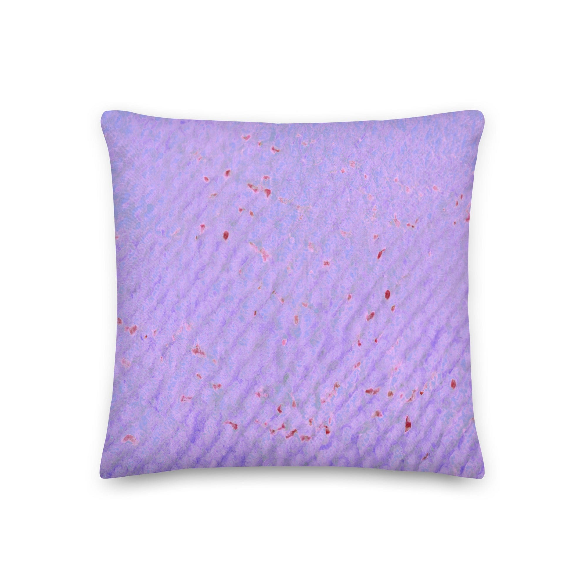 Salt Skins Home Decor Seaside Purple Coral - Beach House Throw Pillow