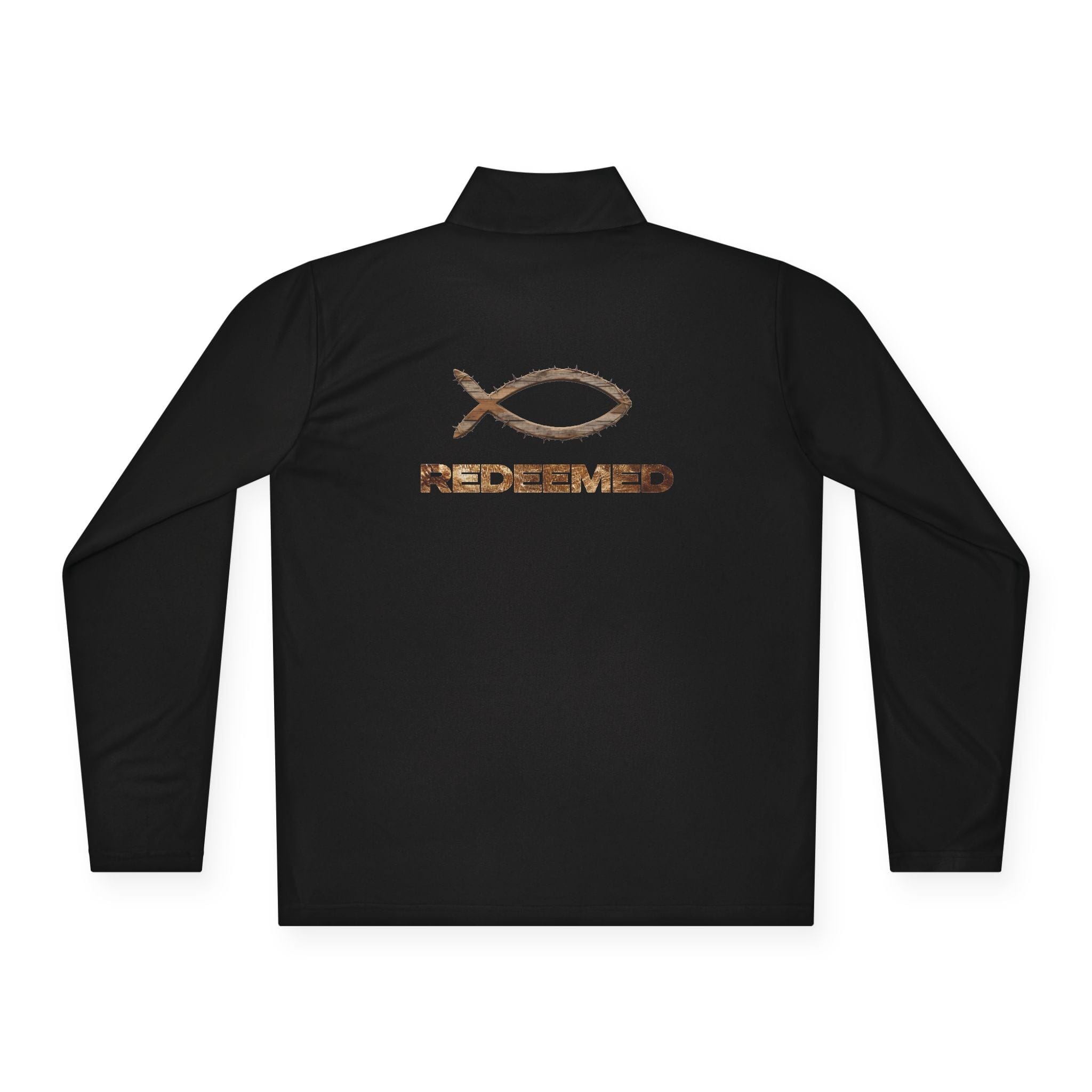 Salt Skins Long-sleeve "Redeemed" Ichthus Fish Quarter Zip Pullover