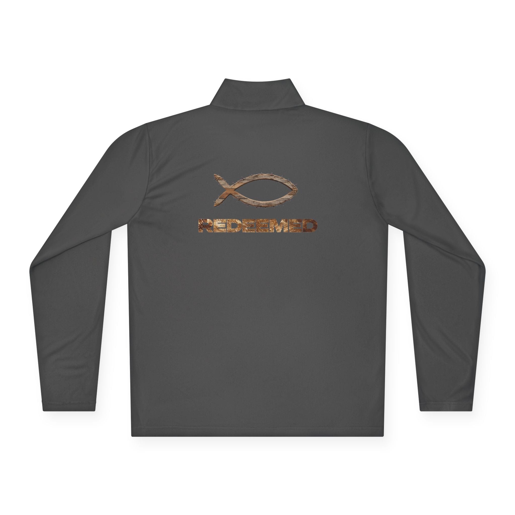 Salt Skins Long-sleeve "Redeemed" Ichthus Fish Quarter Zip Pullover