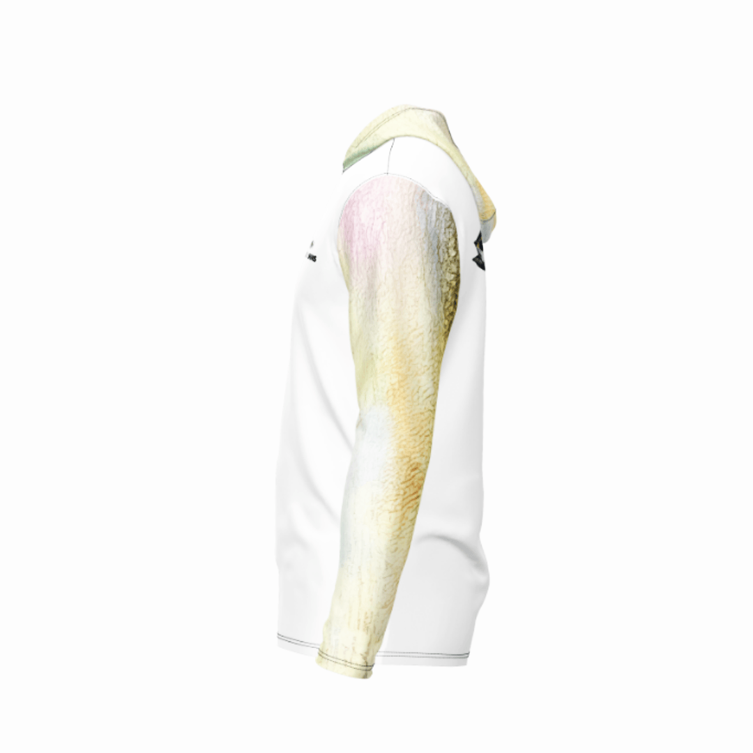 Salt Skins Men's Performance Hoodie Blackfin Tuna Men's Long Sleeve Performance Fishing Shirt