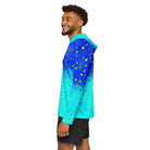 Salt Skins Men's Performance Hoodie Mahi Blue Captains Series - The Ultimate Performance Men's Long Sleeve Fishing Shirt