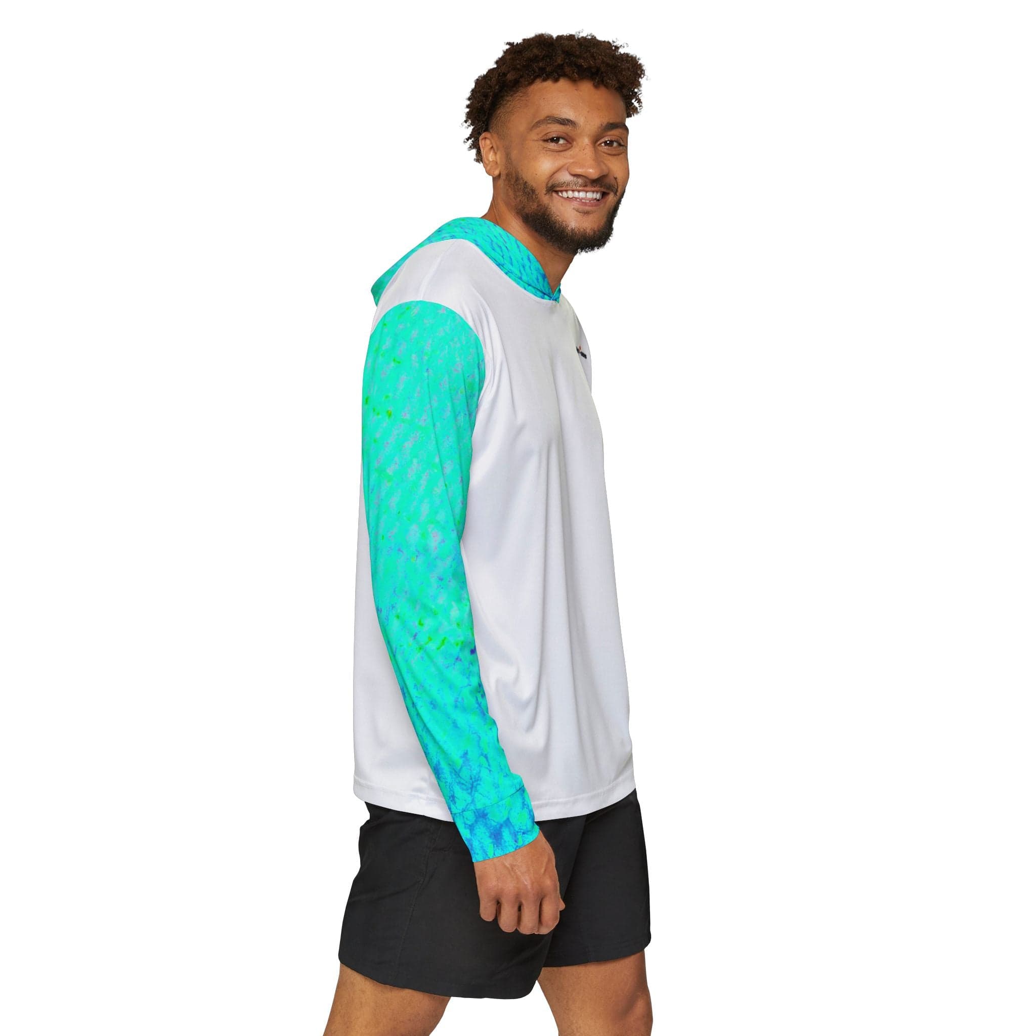 Salt Skins Men's Performance Hoodie Mingy Snapper Captains Series II - The Ultimate Performance Men's Long Sleeve Fishing Shirt