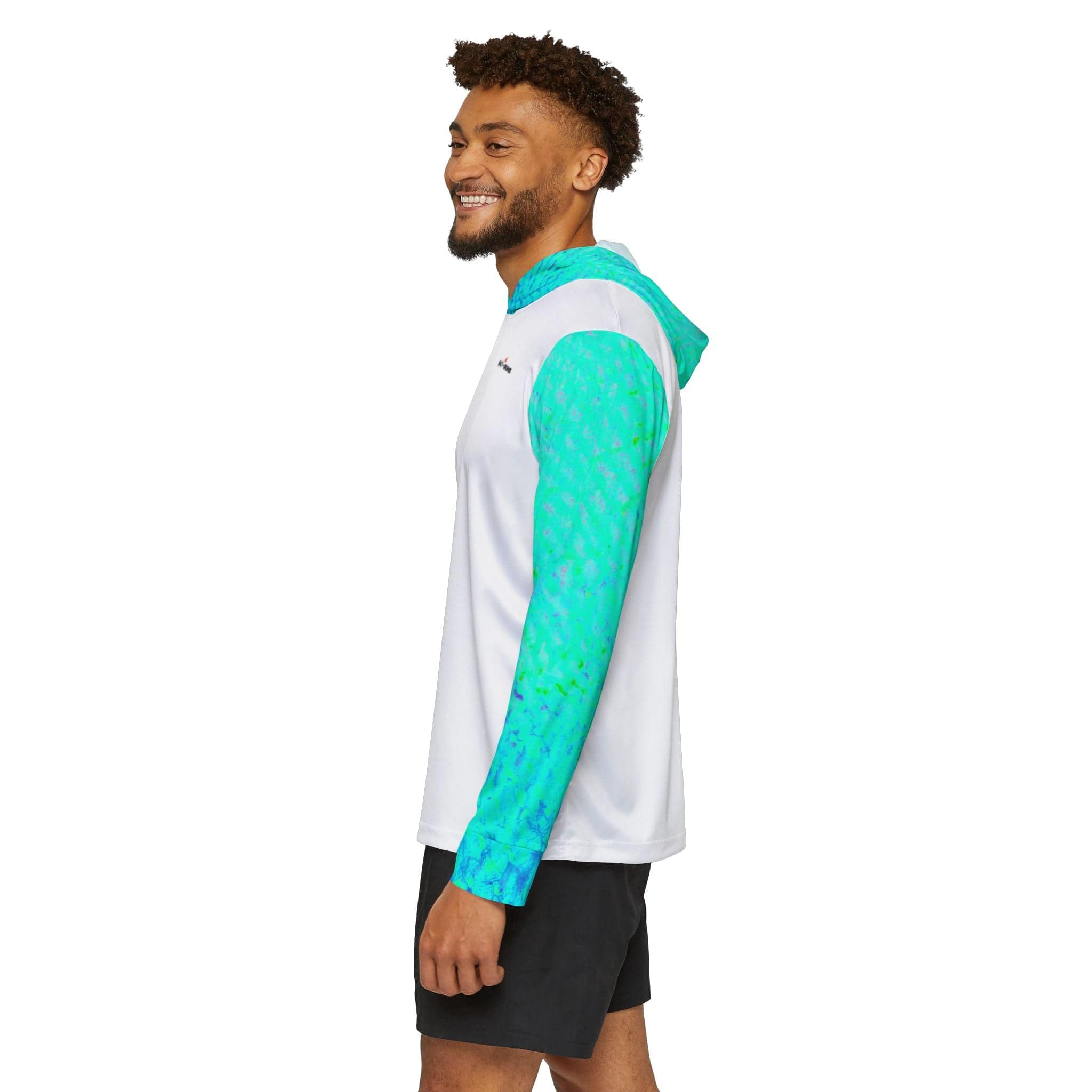 Salt Skins Men's Performance Hoodie Mingy Snapper Captains Series II - The Ultimate Performance Men's Long Sleeve Fishing Shirt