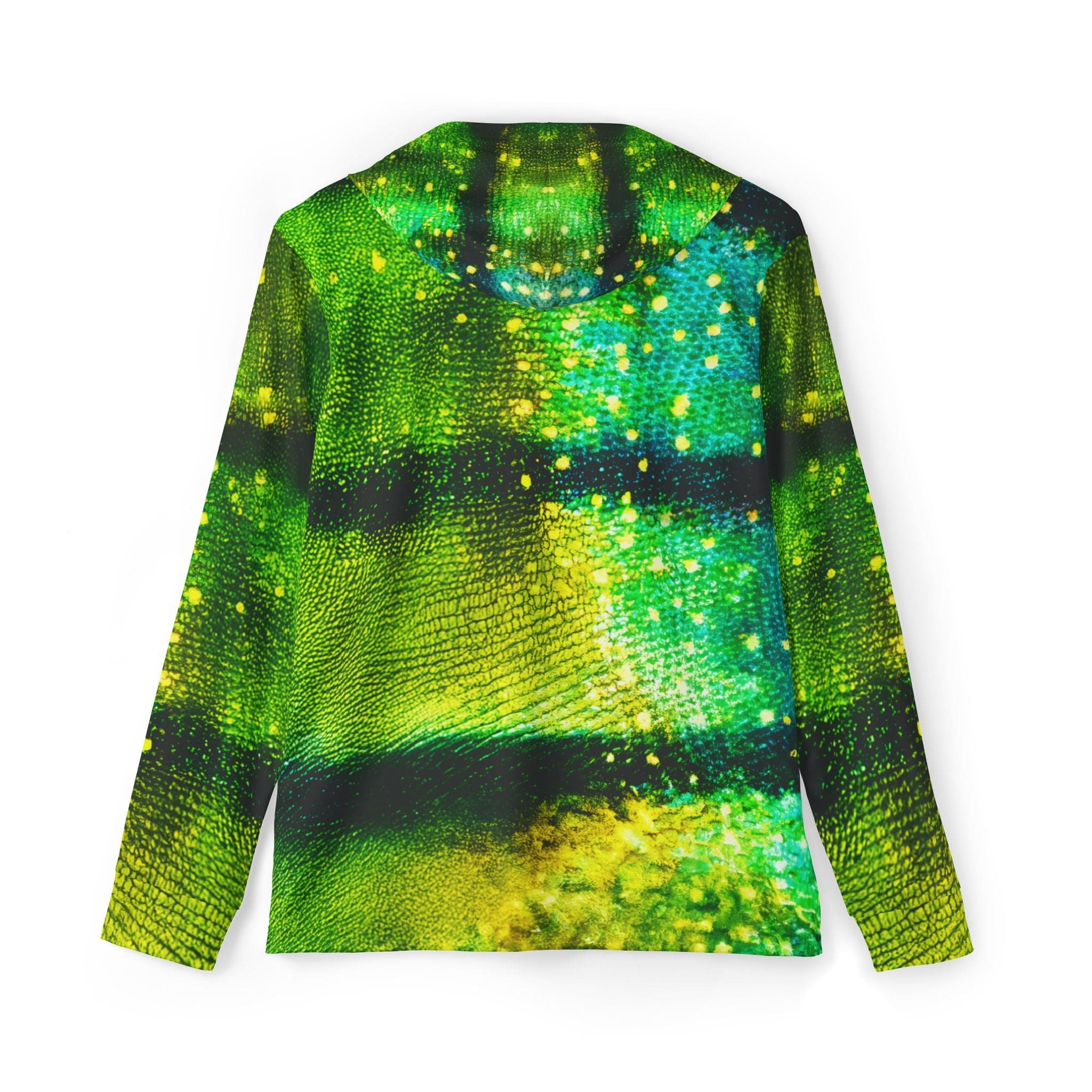 Salt Skins Men's Performance Hoodie Peacock Bass Ultimate Performance Men's Long Sleeve Fishing Shirt