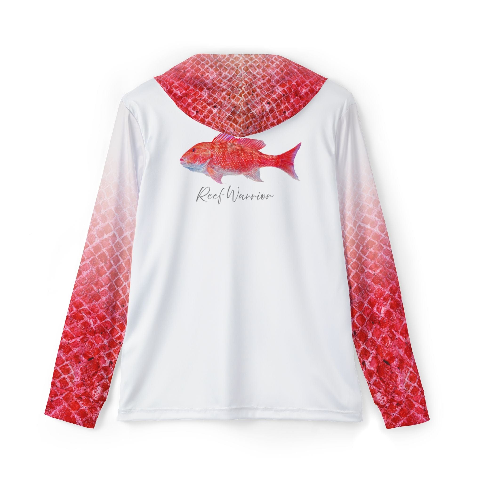 Salt Skins Men's Performance Hoodie Red Snapper Captains Series II - The Ultimate Performance Men's Long Sleeve Fishing Shirt