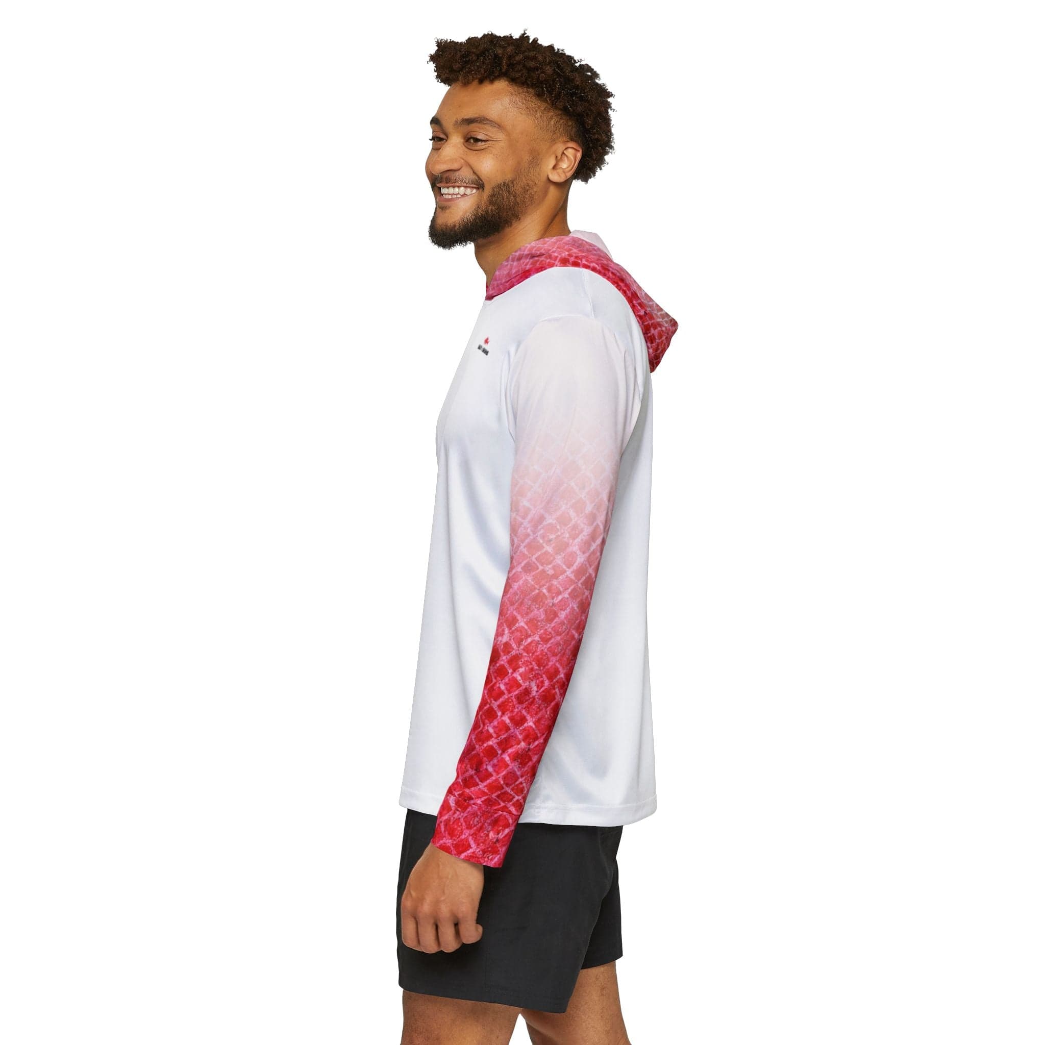 Salt Skins Men's Performance Hoodie Red Snapper Captains Series II - The Ultimate Performance Men's Long Sleeve Fishing Shirt
