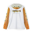 Salt Skins Men's Performance Hoodie Redfish Master Men's Ultimate Performance Long Sleeve Fishing Shirt