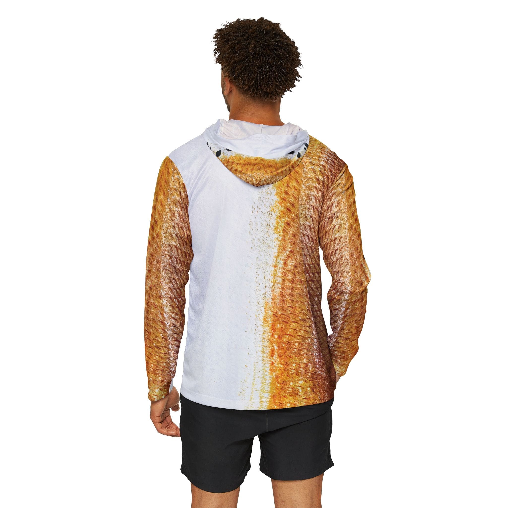 Salt Skins Men's Performance Hoodie Redfish Master Men's Ultimate Performance Long Sleeve Fishing Shirt