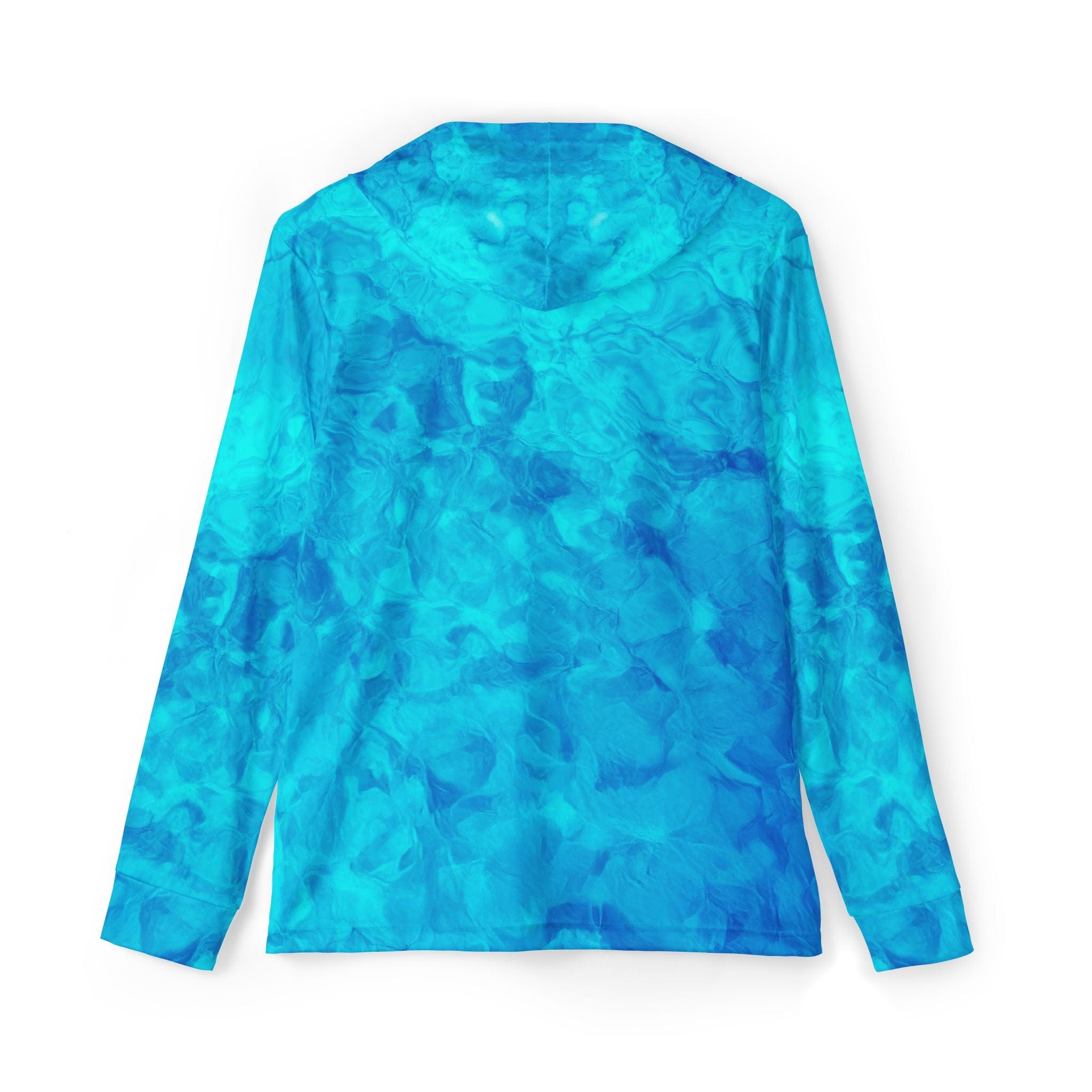 Salt Skins Men's Performance Hoodie Reef Water Florida Keys - The Ultimate Performance Men's Long Sleeve Fishing Shirt
