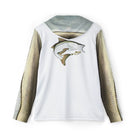 Salt Skins Men's Performance Hoodie Snook Captains Series II - The Ultimate Performance Men's Long Sleeve Fishing Shirt
