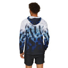 Salt Skins Men's Performance Hoodie Spanish Mackerel - The Ultimate Performance Men's Long Sleeve Fishing Shirt