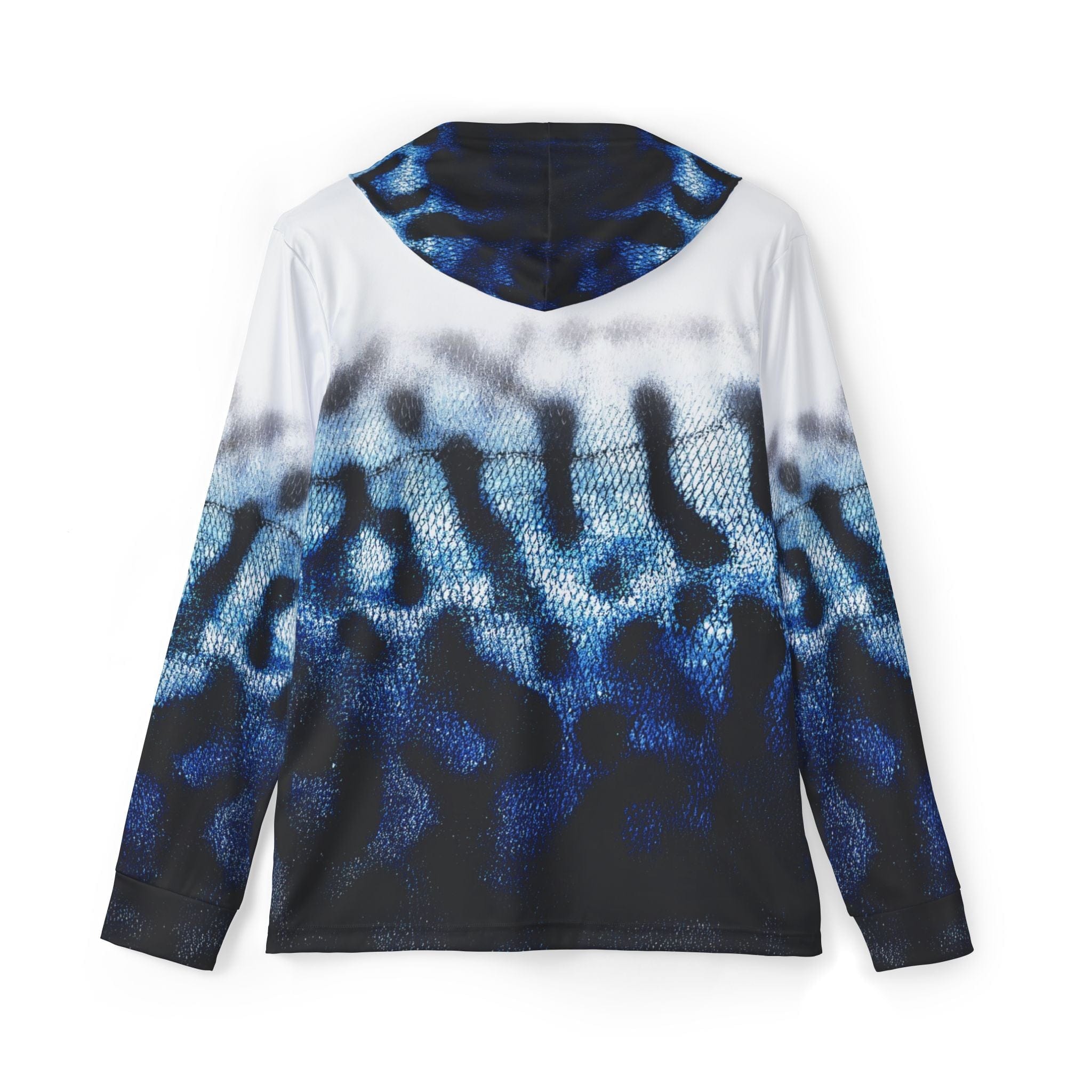 Salt Skins Men's Performance Hoodie Spanish Mackerel - The Ultimate Performance Men's Long Sleeve Fishing Shirt