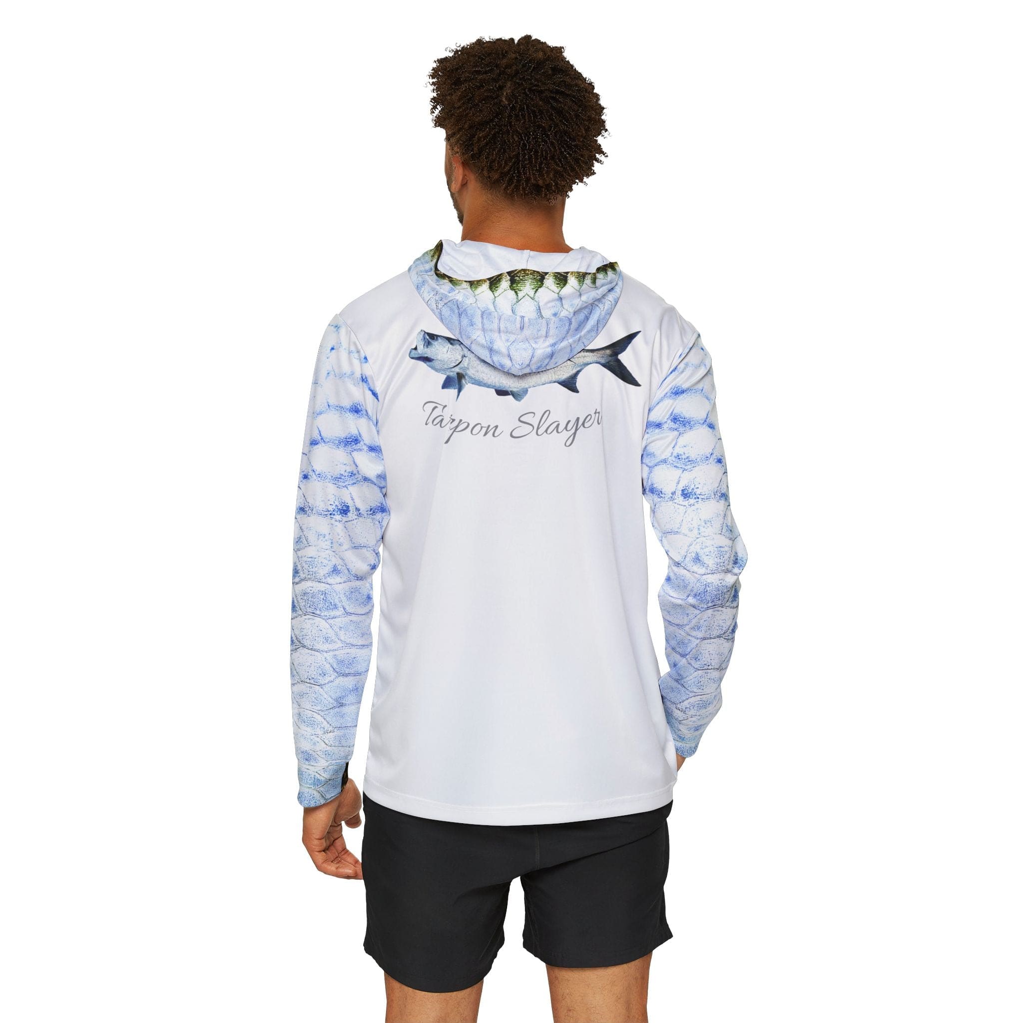 Salt Skins Men's Performance Hoodie Tarpon Slayer II Ultimate Performance Men's Long Sleeve Fishing Shirt