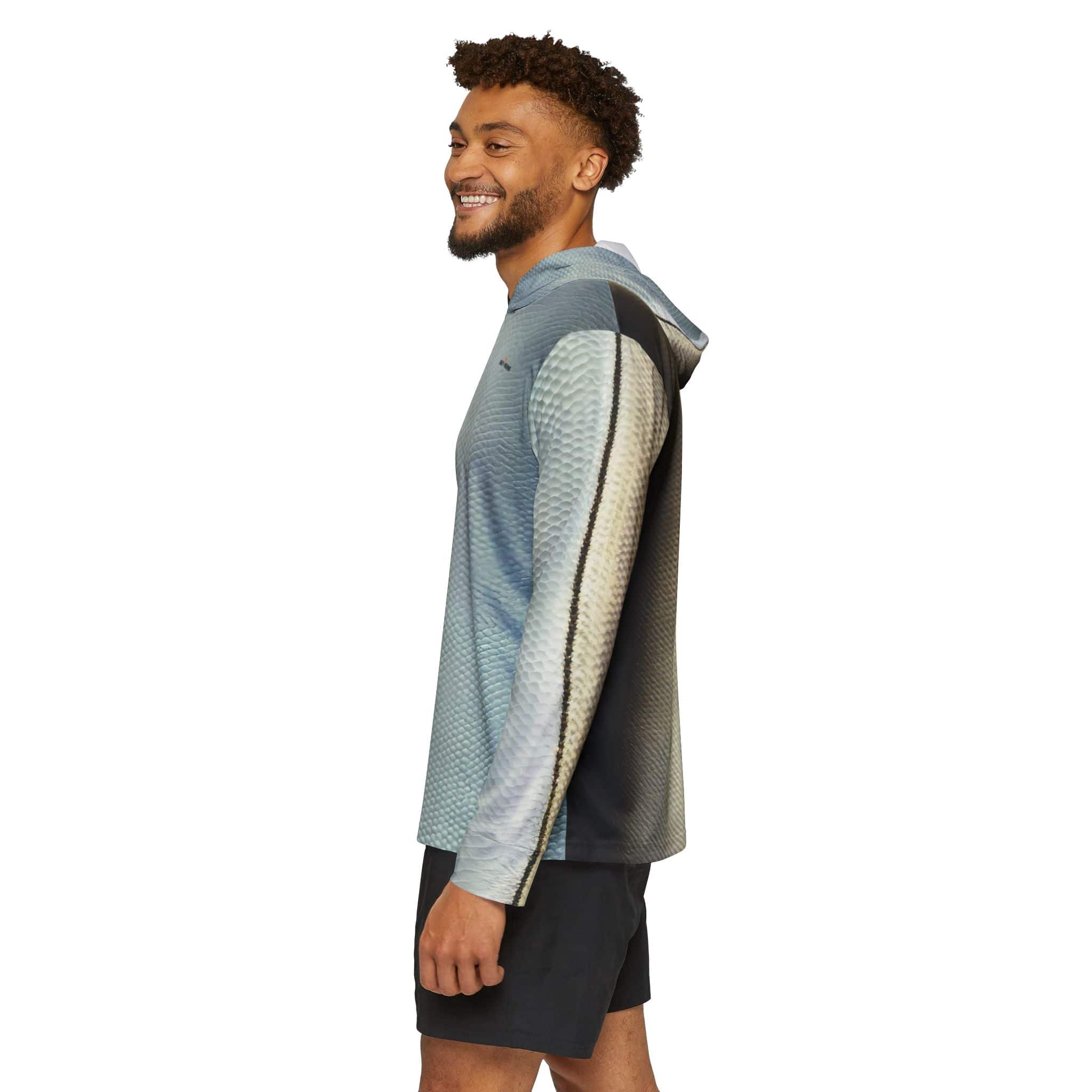 Salt Skins Men's Performance Hoodie The Ultimate Snook Captains Series - Men's Long Sleeve Performance Fishing Shirt