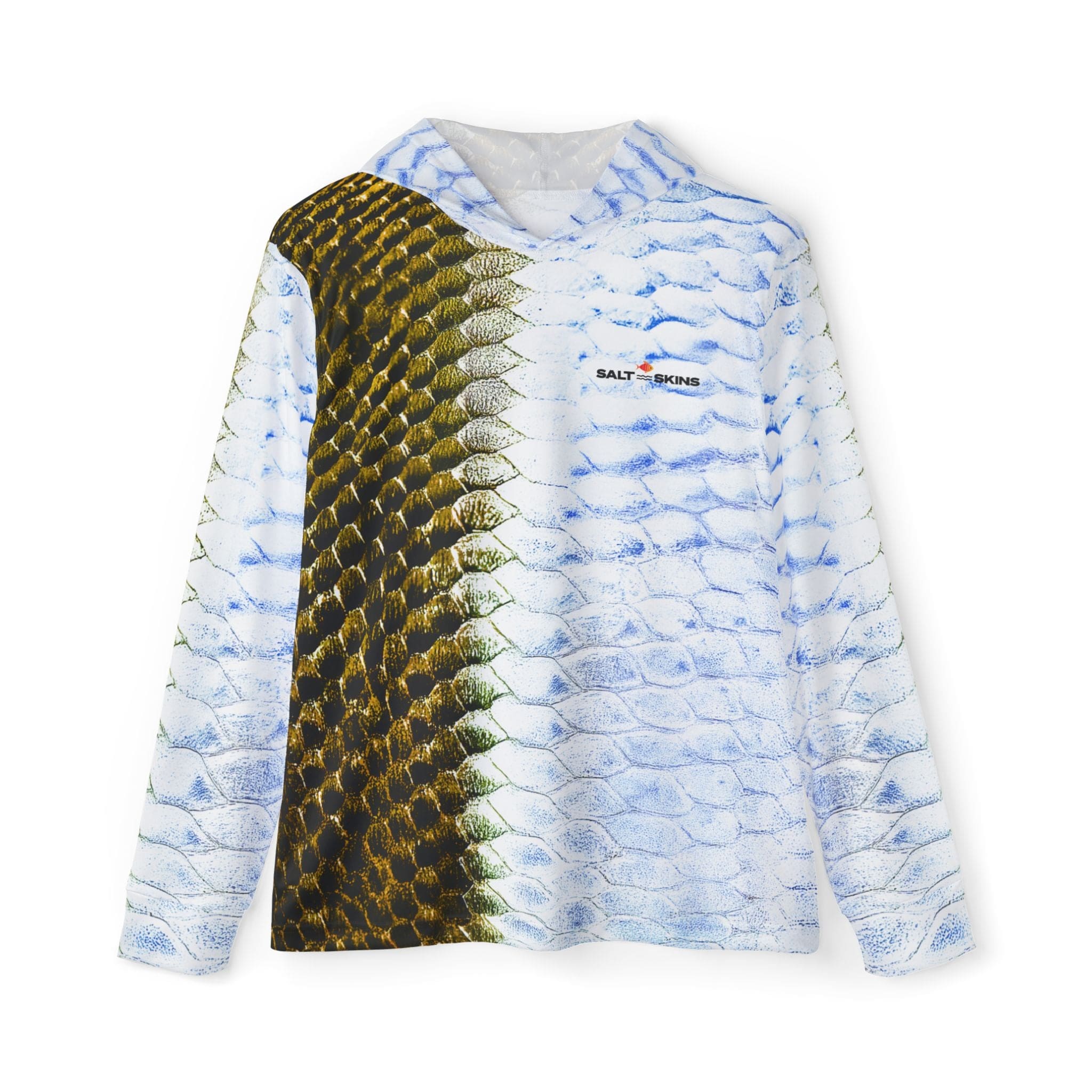 Salt Skins Men's Performance Hoodie XS / Gold Tarpon Tarpon Captains Series Ultimate Performance Men's Long Sleeve Fishing Shirt