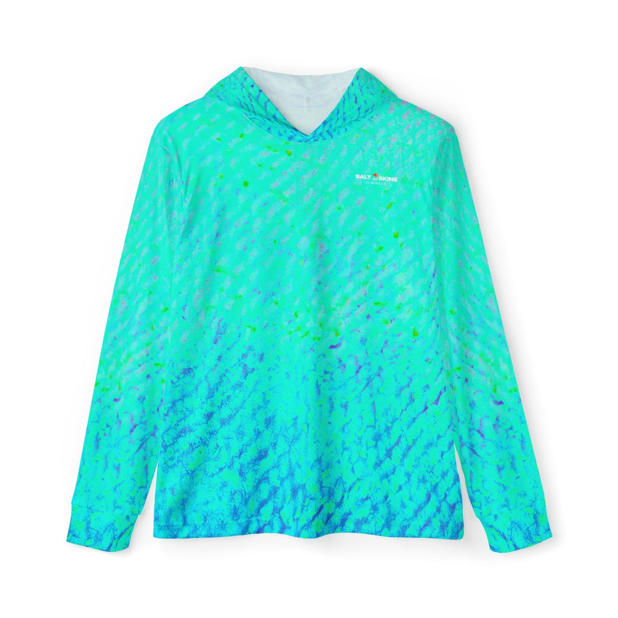 Salt Skins Men's Performance Hoodie XS / Sea Foam Green Mingy Snapper Captains Series - The Ultimate Performance Men's Long Sleeve Fishing Shirt