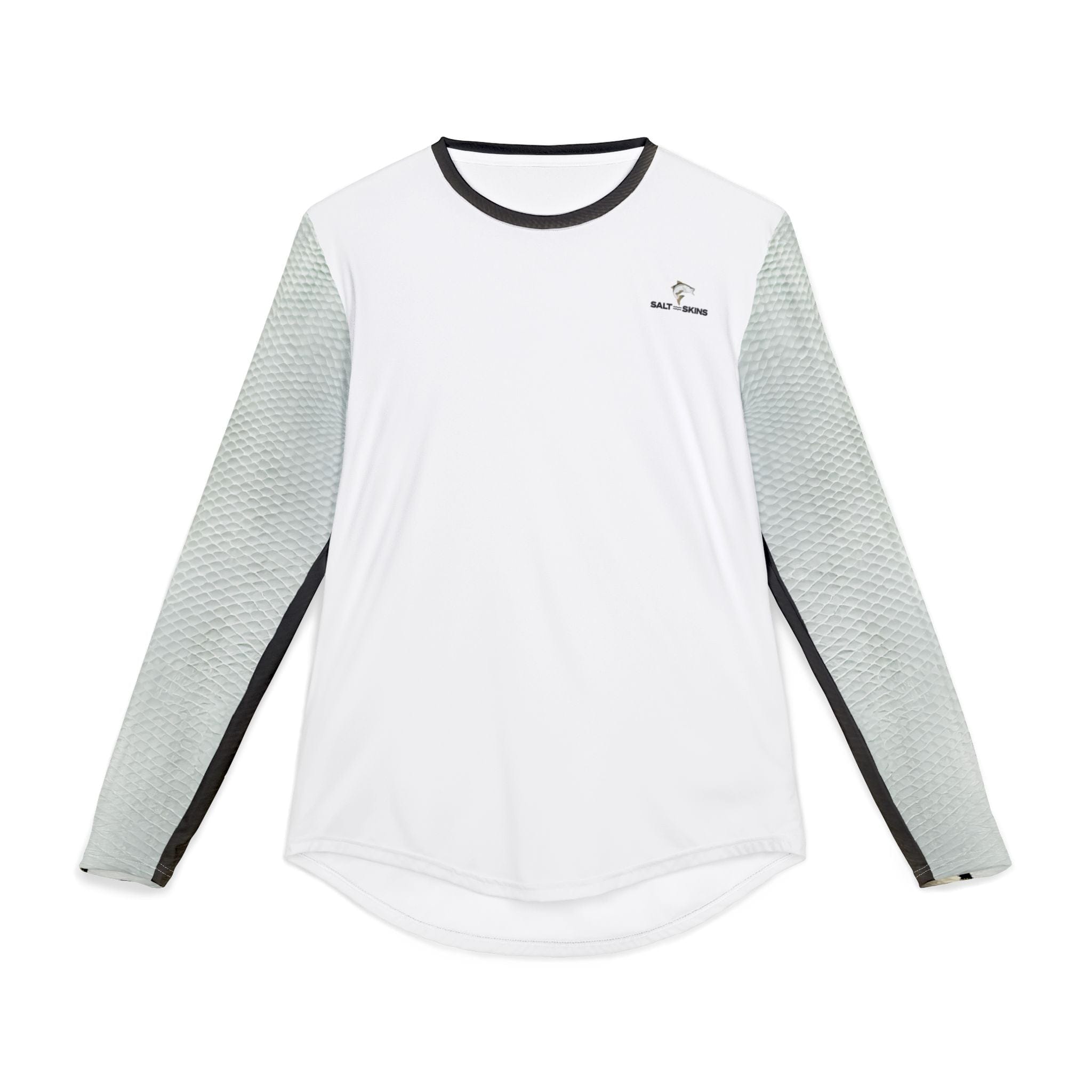 Salt Skins Men's Performance Shirt S / Silver Snook Lightweight Men's Performance Long-Sleeve Fishing Shirt